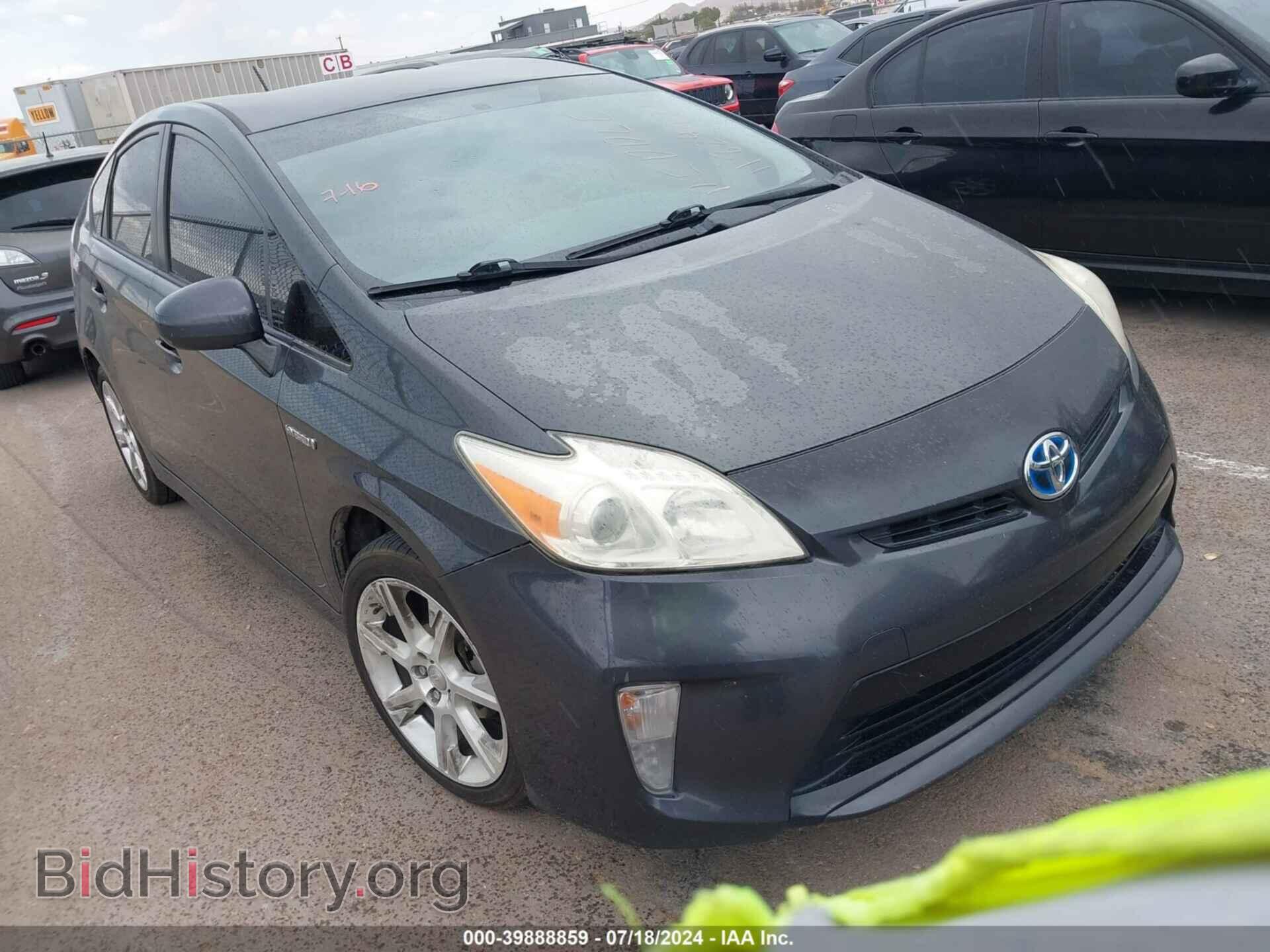 Photo JTDKN3DU2E0368535 - TOYOTA PRIUS 2014