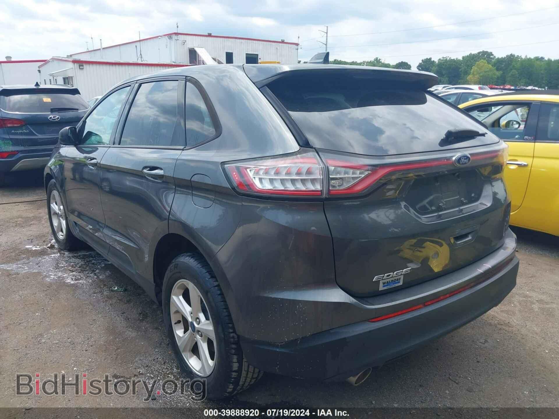 2015 FORD EDGE - VIN: 2FMTK3G89FBB76360 - Фото 3