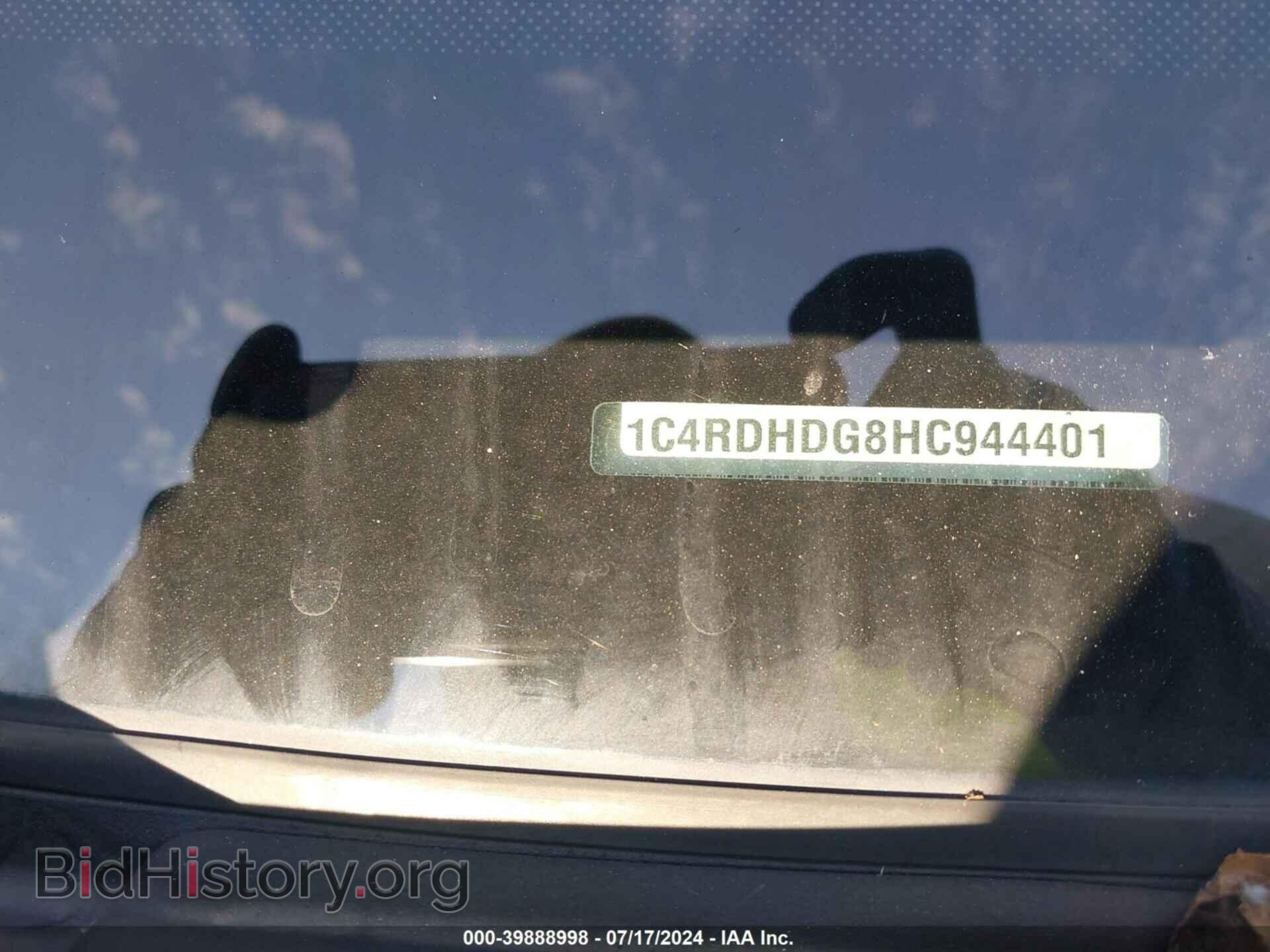 2017 DODGE DURANGO - VIN: 1C4RDHDG8HC944401 - Фото 9