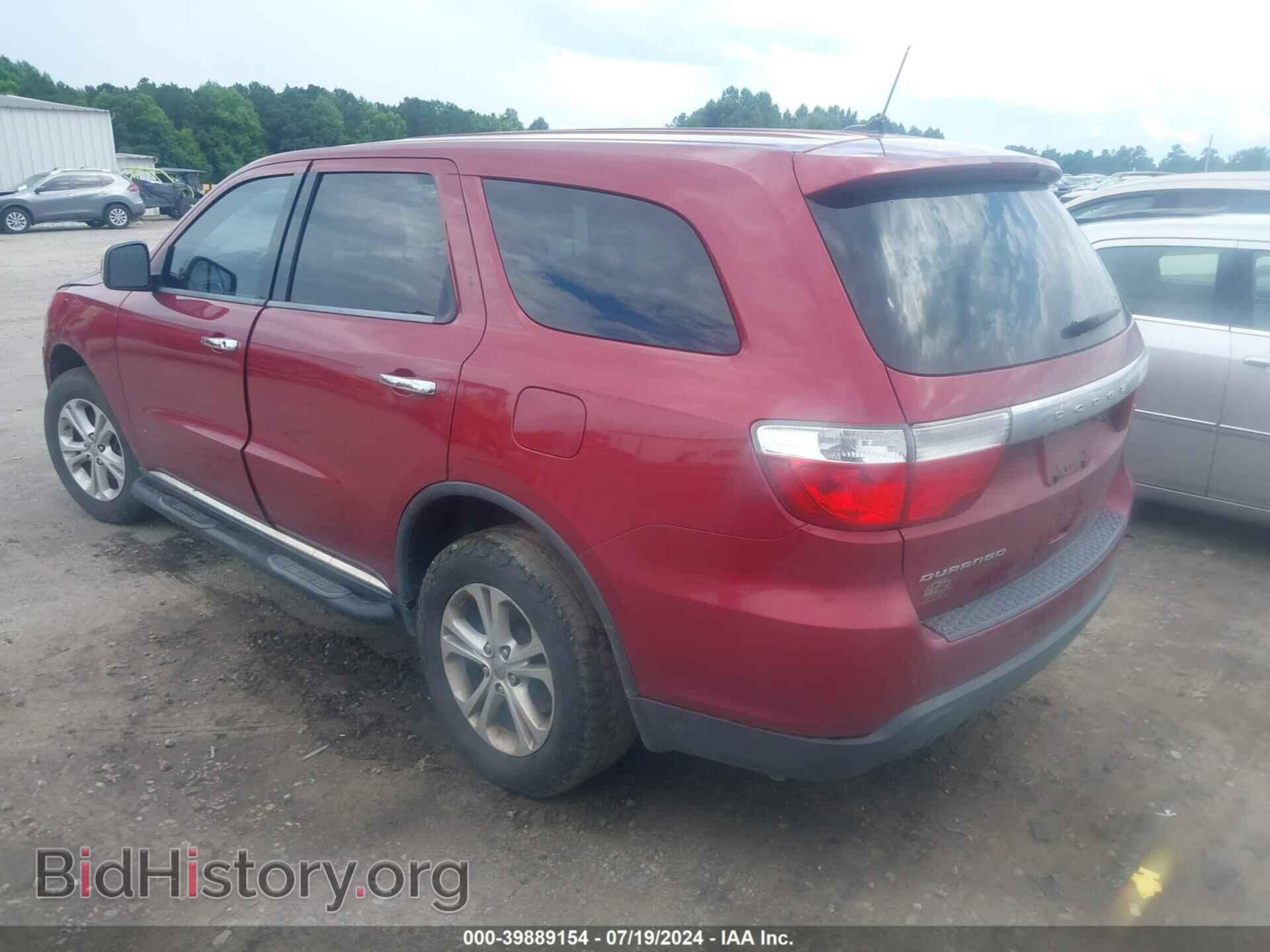 2013 DODGE DURANGO - VIN: 1C4RDHAG8DC687500 - Photo 3