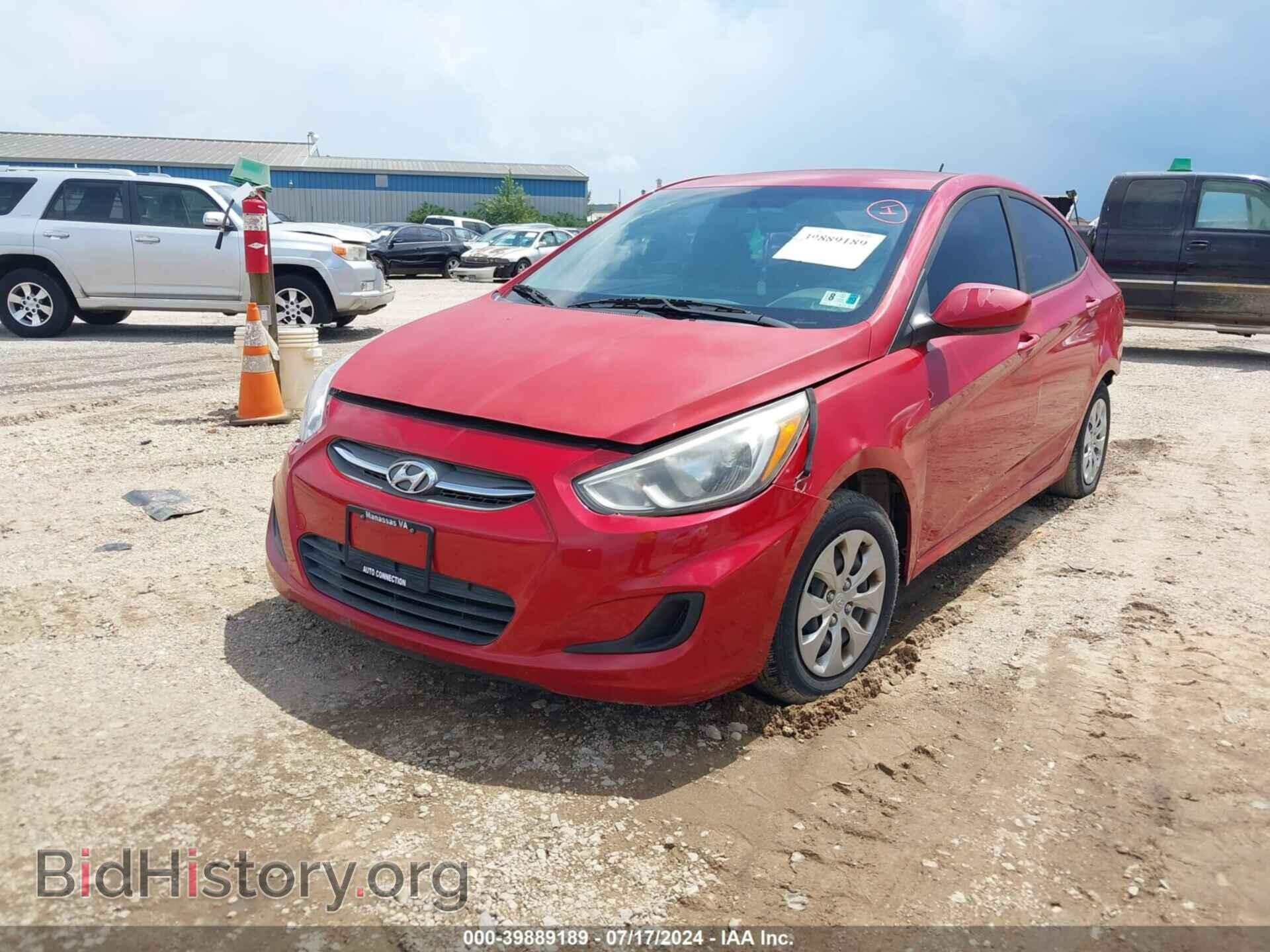 2017 HYUNDAI ACCENT - VIN: KMHCT4AE4HU170948 - Фото 2