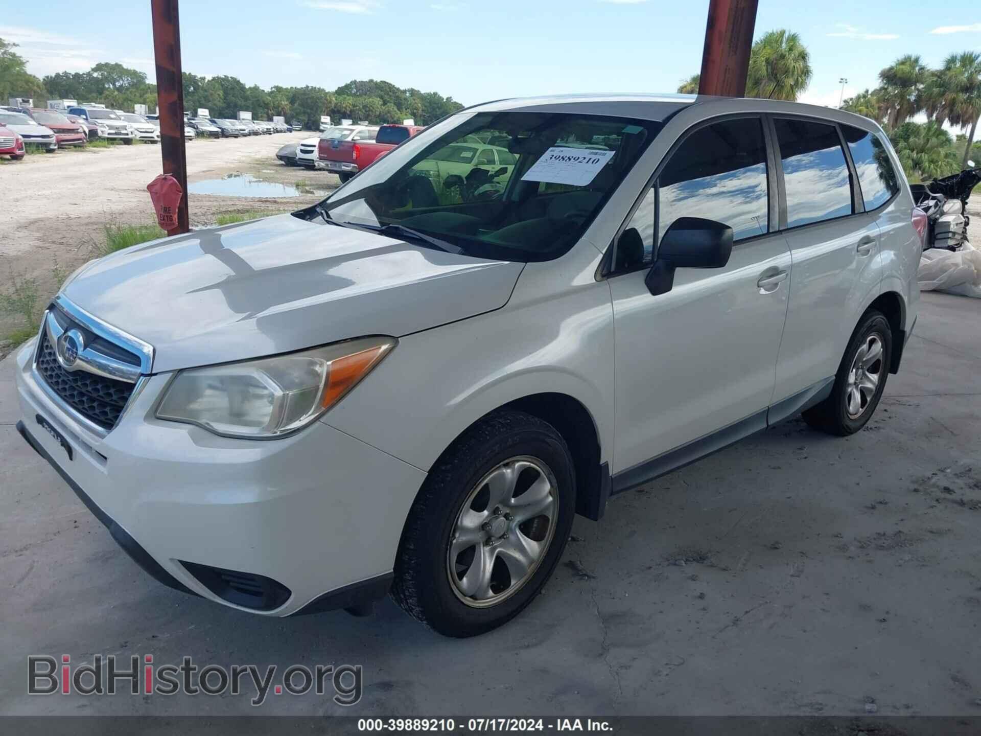 2014 SUBARU FORESTER - VIN: JF2SJAAC3EH508963 - Фото 2
