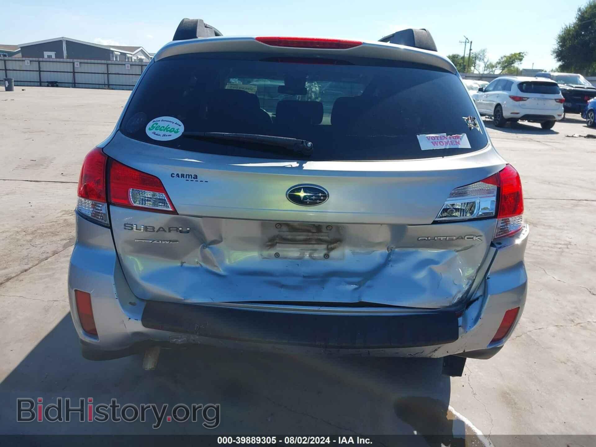 2012 SUBARU OUTBACK - VIN: 4S4BRCCC2C3267063 - Фото 6