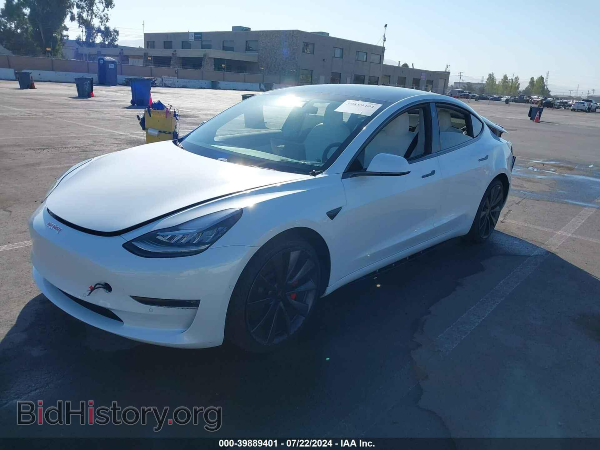 2020 TESLA MODEL 3 - VIN: 5YJ3E1EC8LF641961 - Фото 2