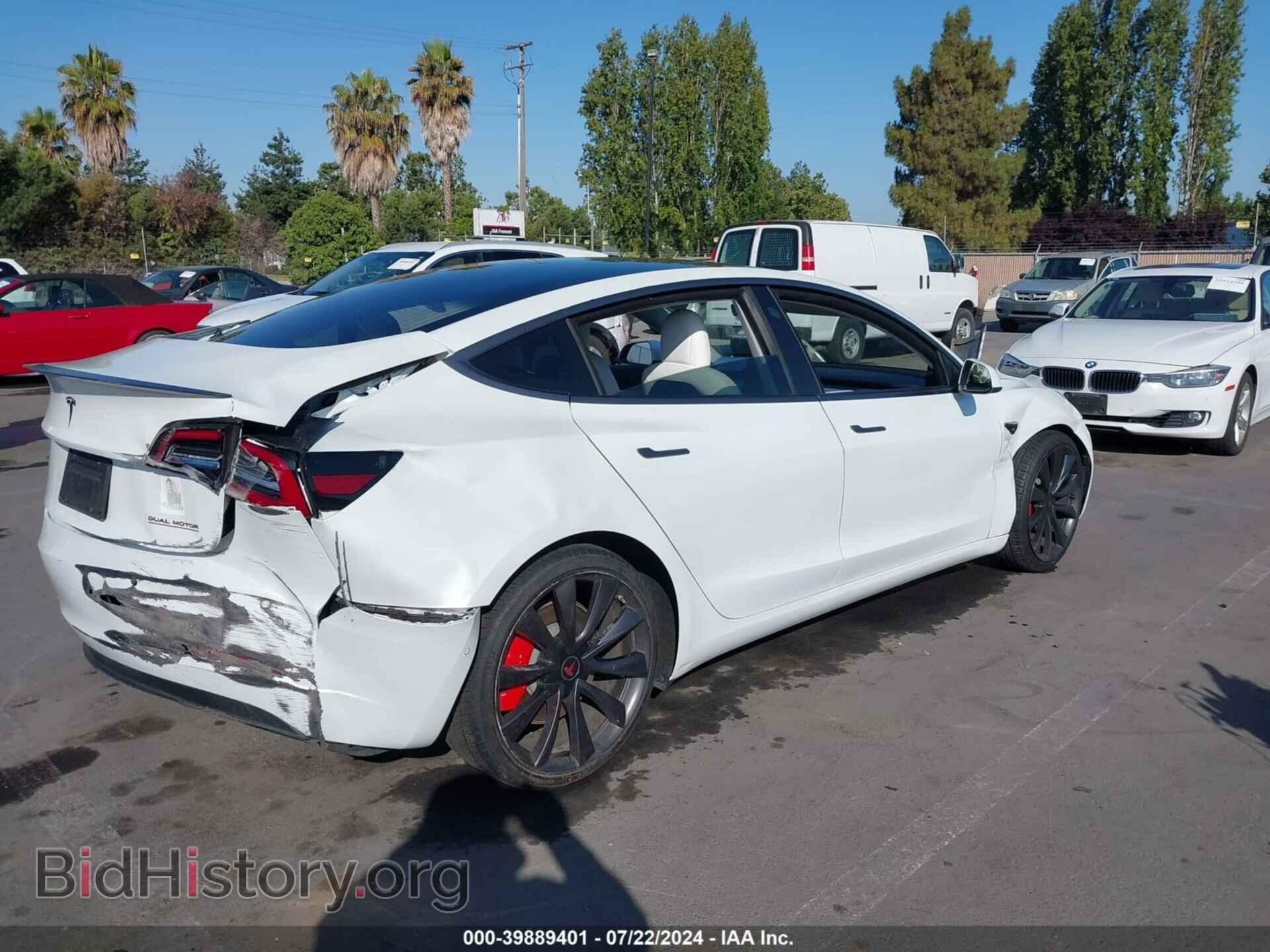 2020 TESLA MODEL 3 - VIN: 5YJ3E1EC8LF641961 - Фото 4