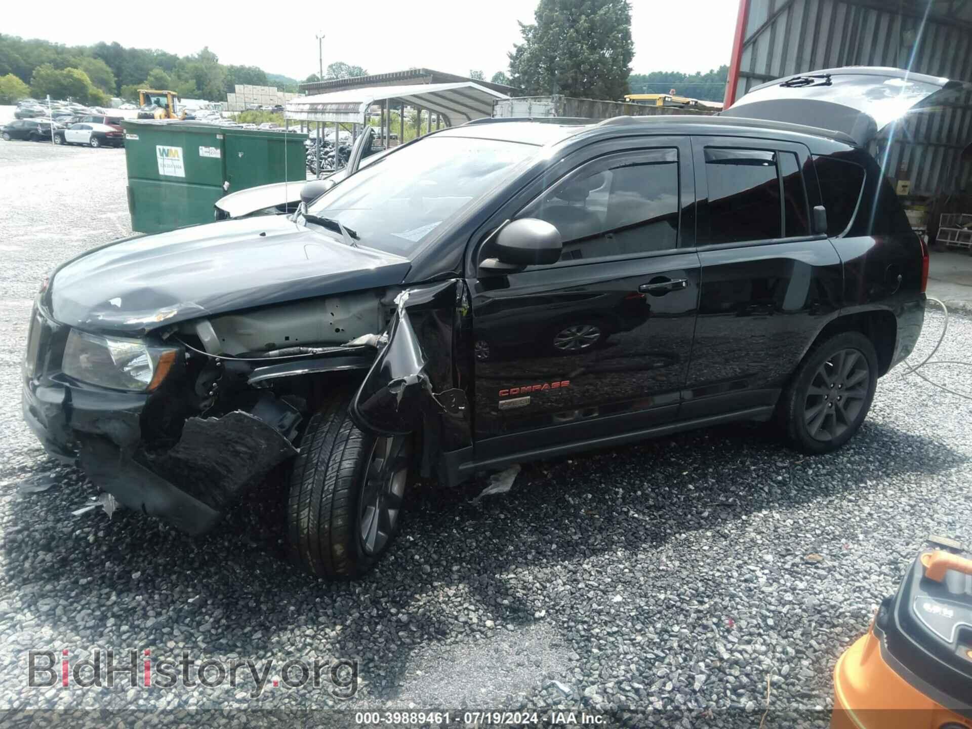2016 JEEP COMPASS - VIN: 1C4NJDBB5GD672535 - Фото 2