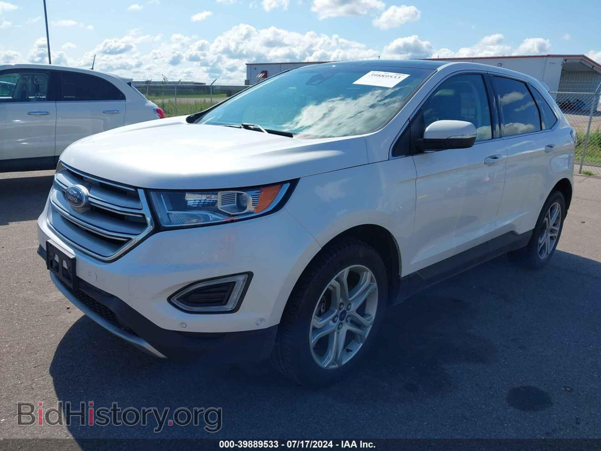 2015 FORD EDGE - VIN: 2FMPK4K91FBB92253 - Фото 2