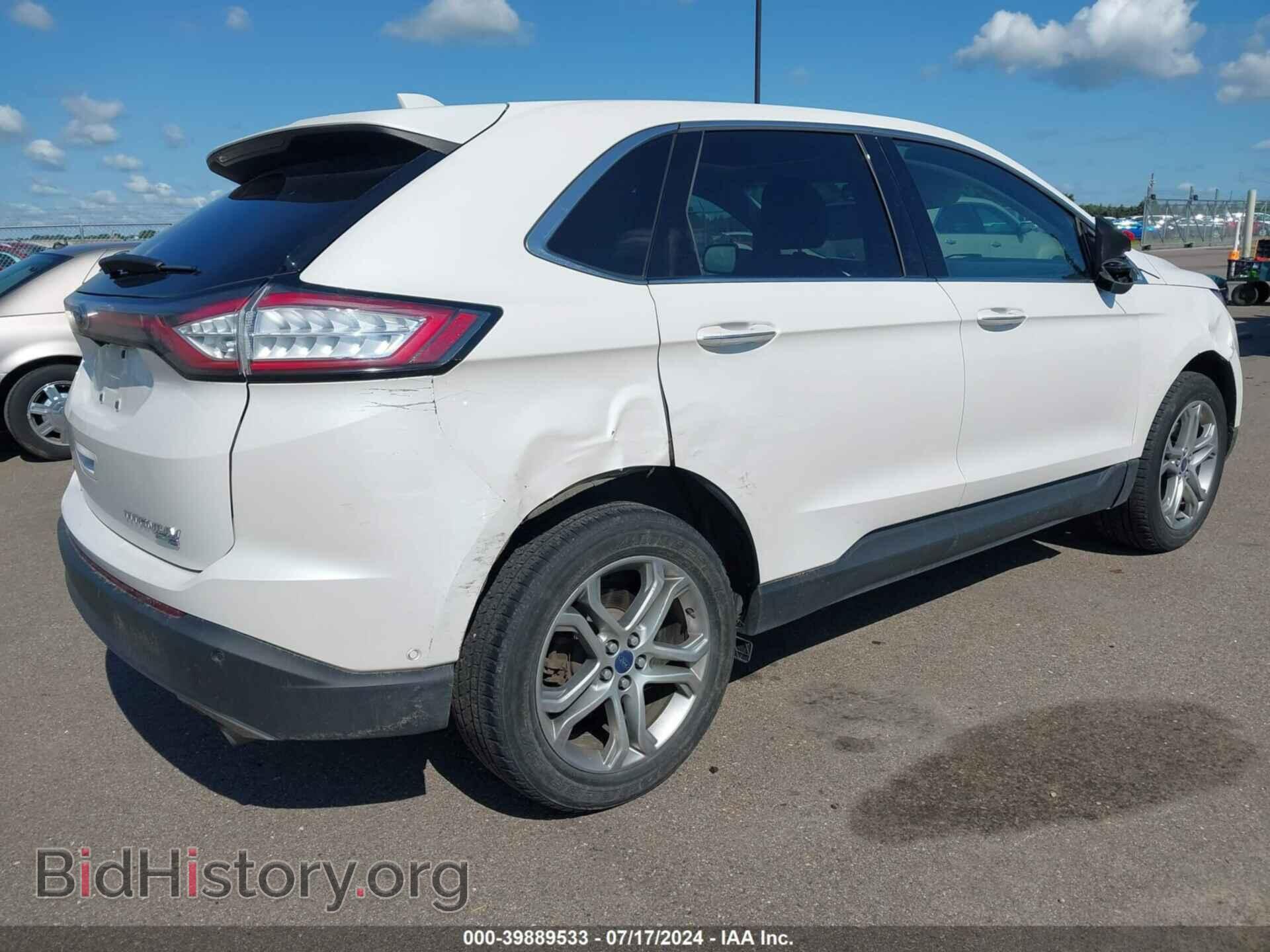 2015 FORD EDGE - VIN: 2FMPK4K91FBB92253 - Фото 4