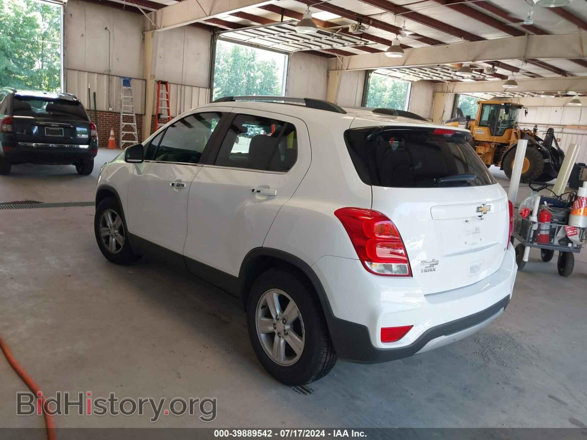 2019 CHEVROLET TRAX - VIN: 3GNCJLSB6KL291434 - Фото 3