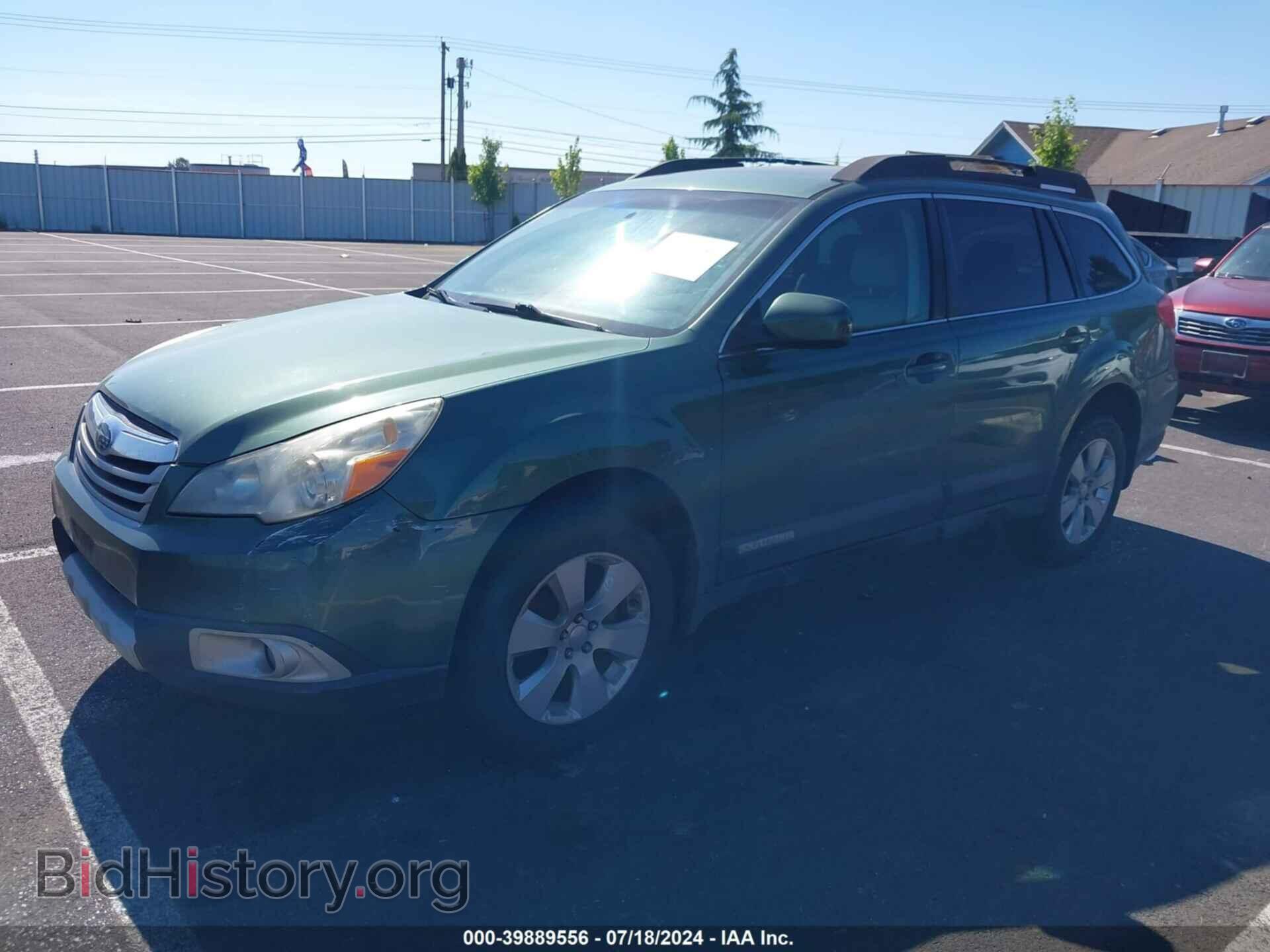 2010 SUBARU OUTBACK - VIN: 4S4BRBGC5A3359558 - Фото 2