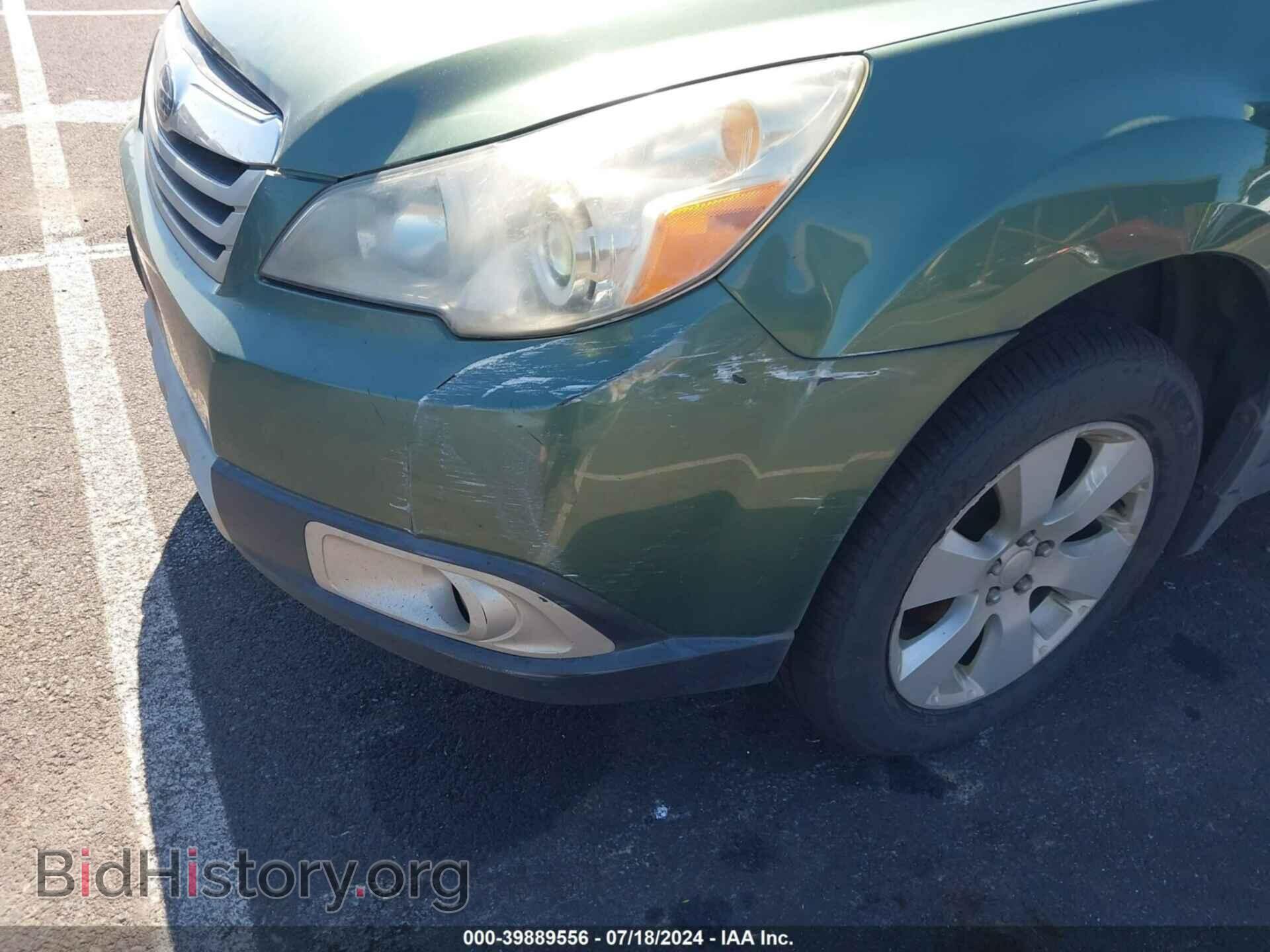 2010 SUBARU OUTBACK - VIN: 4S4BRBGC5A3359558 - Фото 6