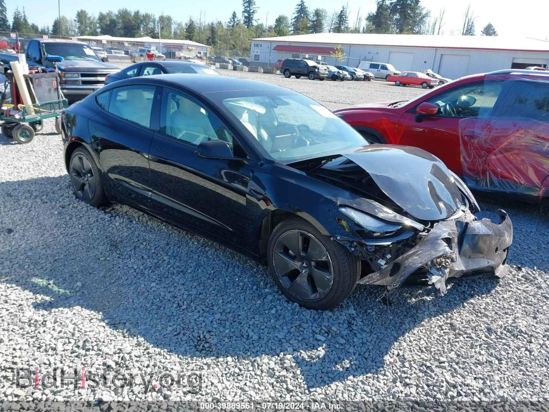 Photo 5YJ3E1EB8MF995875 - TESLA MODEL 3 2021