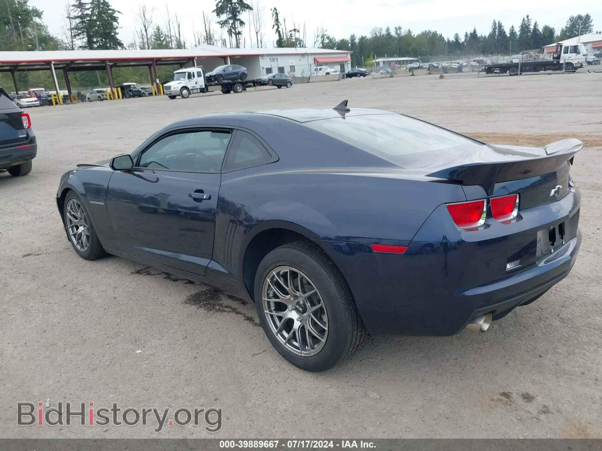 2011 CHEVROLET CAMARO - VIN: 2G1FF1ED0B9140738 - Фото 3