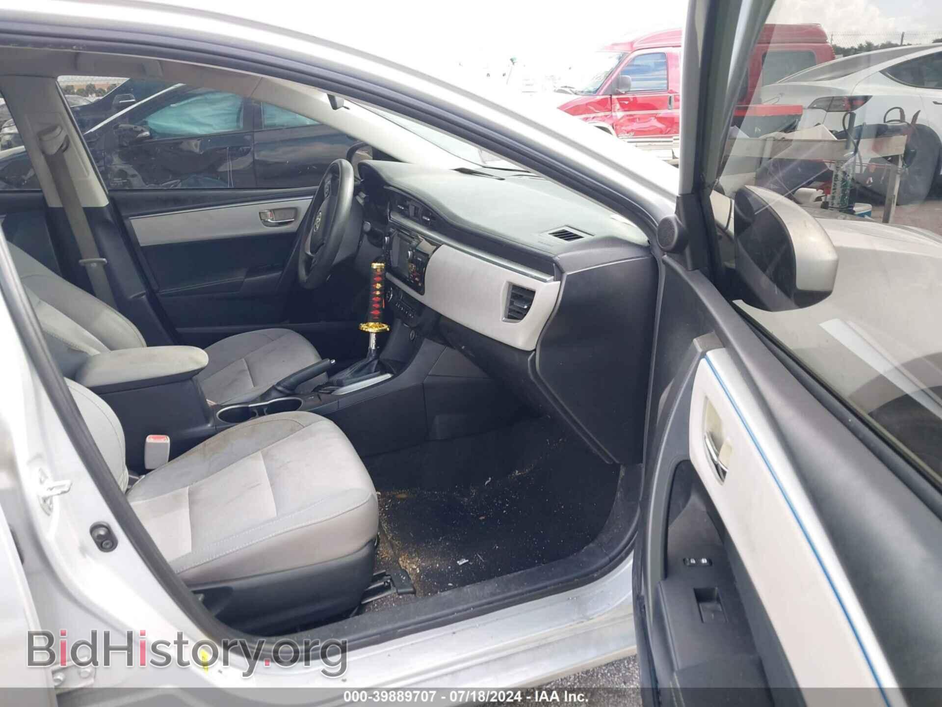 2014 TOYOTA COROLLA - VIN: 2T1BURHE1EC185299 - Фото 5