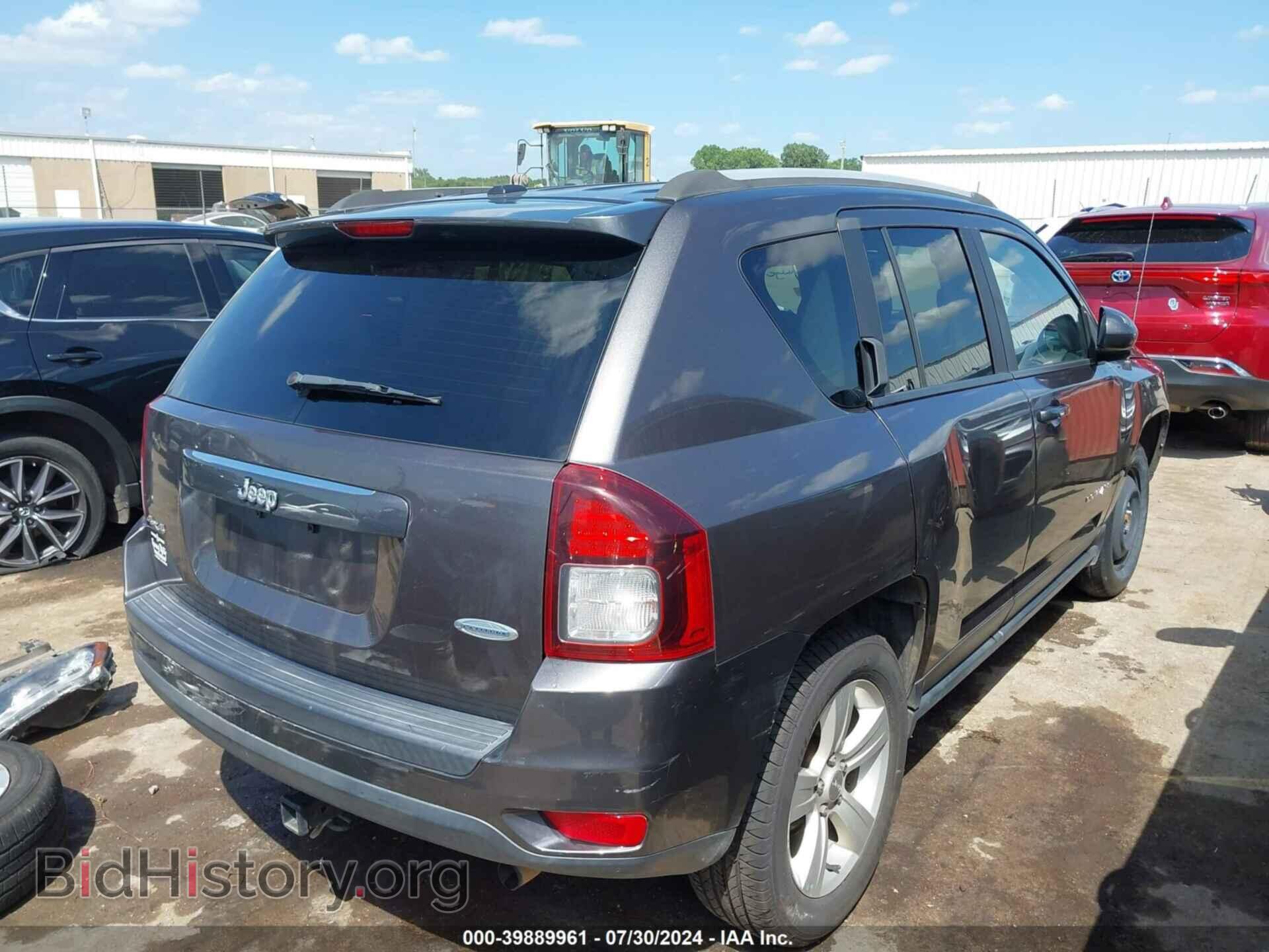 2017 JEEP COMPASS - VIN: 1C4NJDEB5HD167558 - Фото 4