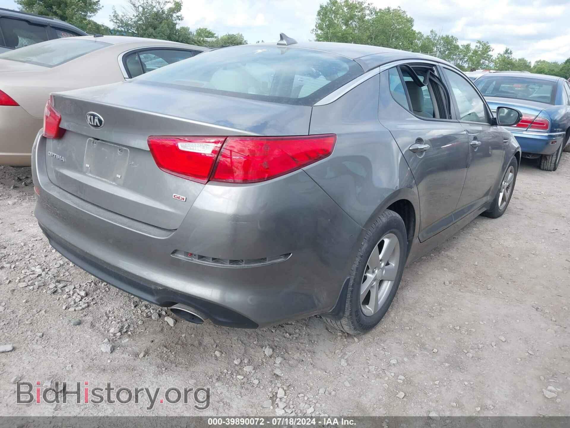 2014 KIA OPTIMA - VIN: 5XXGM4A79EG286684 - Фото 4