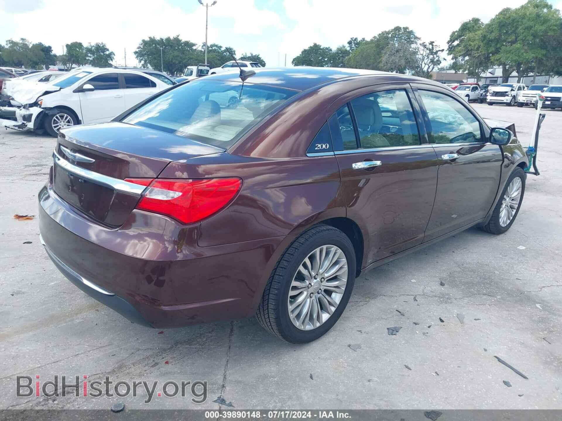 2012 CHRYSLER 200 - VIN: 1C3CCBCG9CN270882 - Фото 4