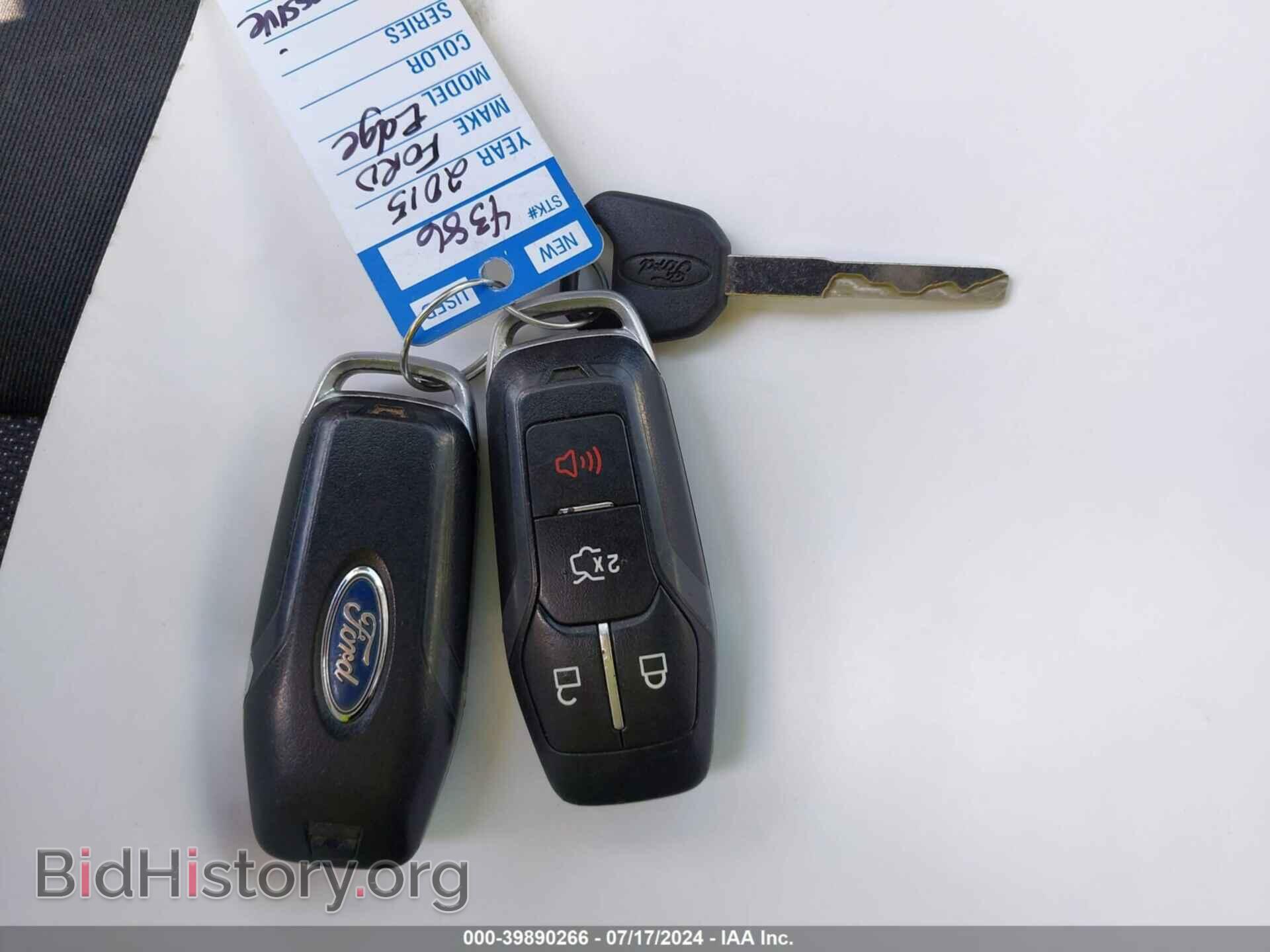 2015 FORD EDGE - VIN: 2FMTK4G89FBB52758 - Photo 11