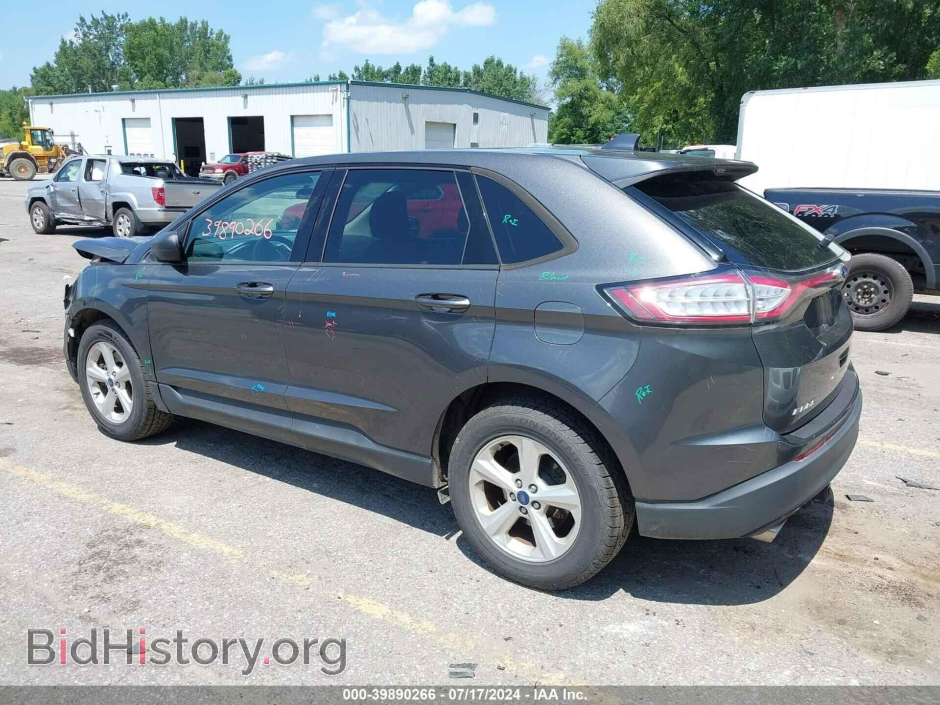 2015 FORD EDGE - VIN: 2FMTK4G89FBB52758 - Photo 3