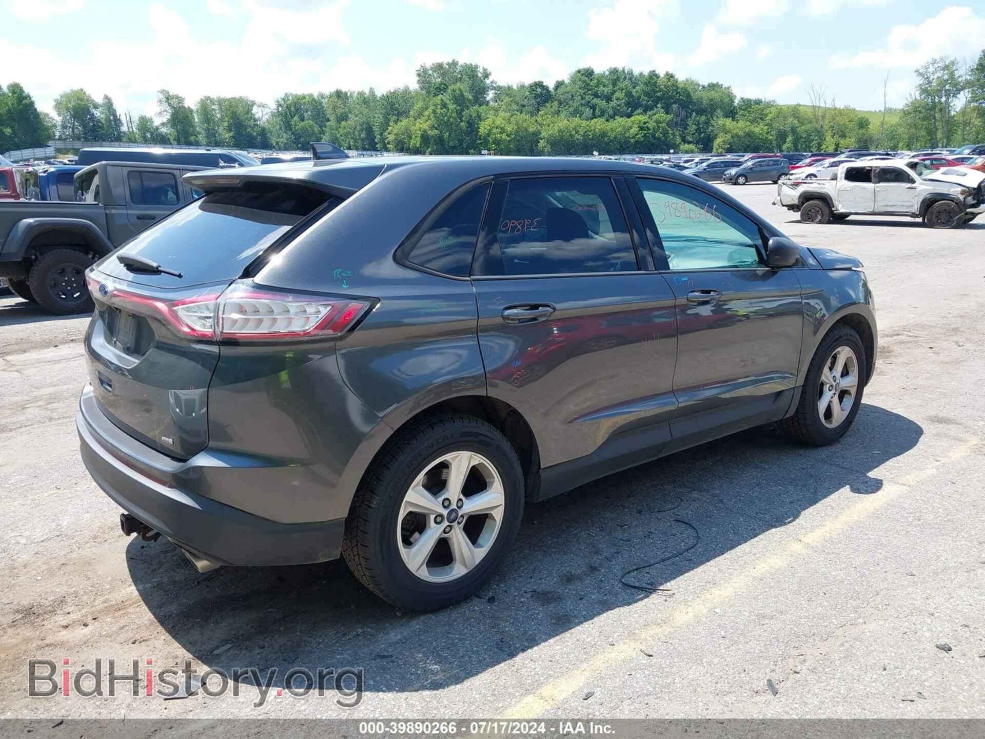 2015 FORD EDGE - VIN: 2FMTK4G89FBB52758 - Photo 4
