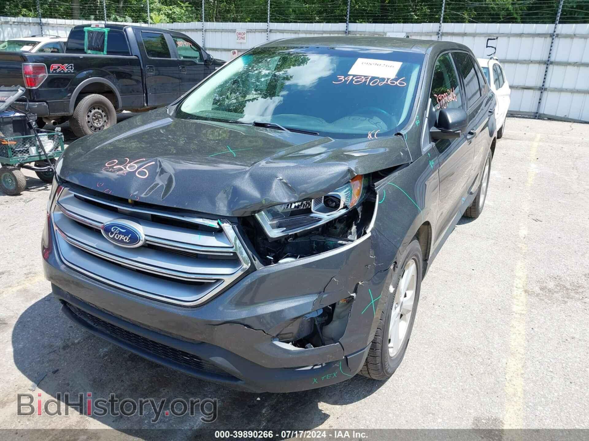 2015 FORD EDGE - VIN: 2FMTK4G89FBB52758 - Photo 6