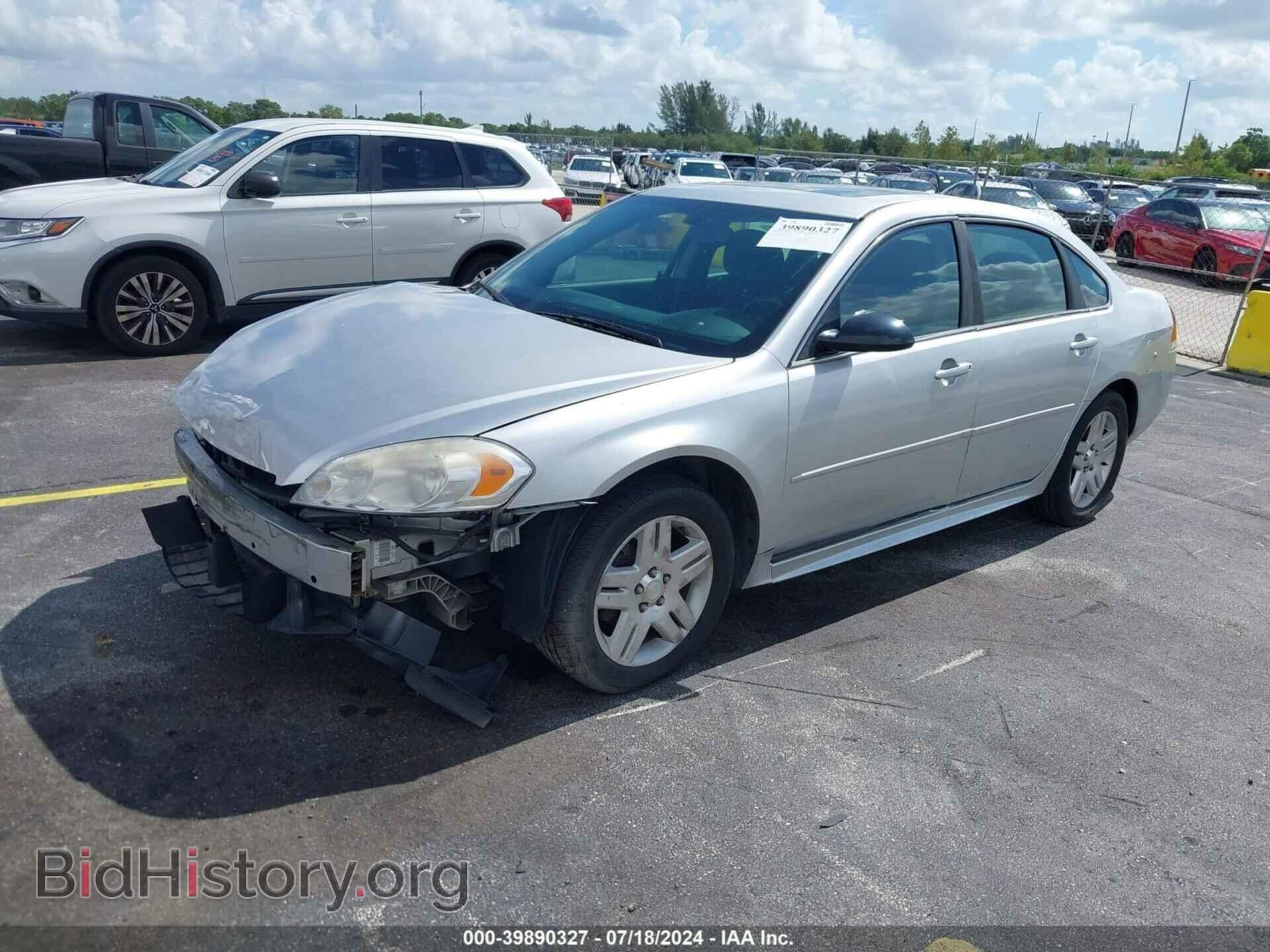2012 CHEVROLET IMPALA - VIN: 2G1WG5E38C1294058 - Фото 2