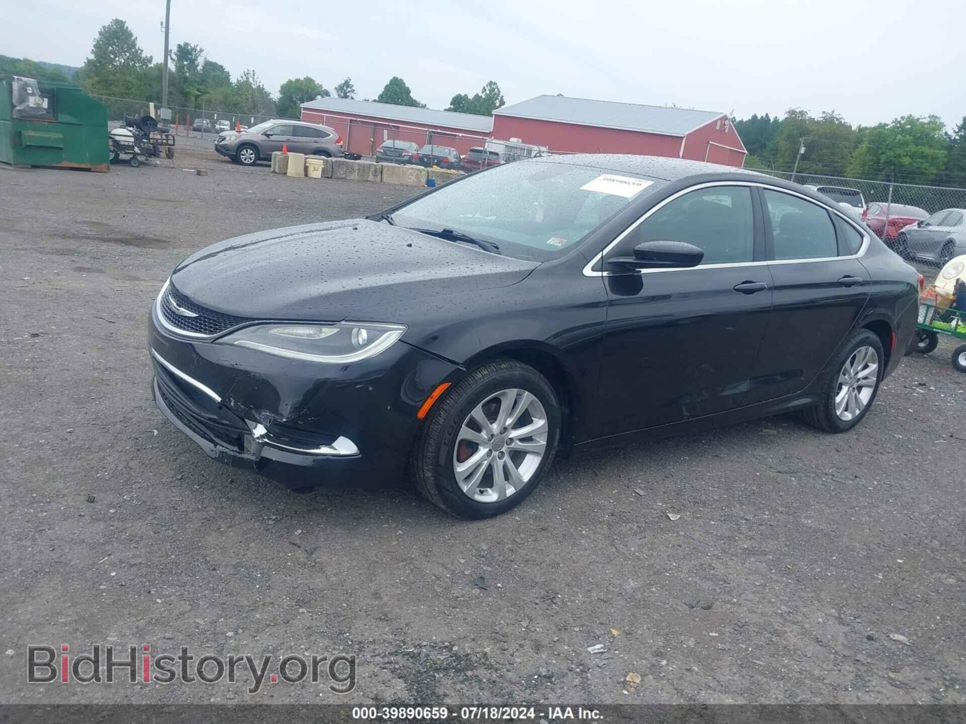 2015 CHRYSLER 200 - VIN: 1C3CCCAB3FN579233 - Фото 2