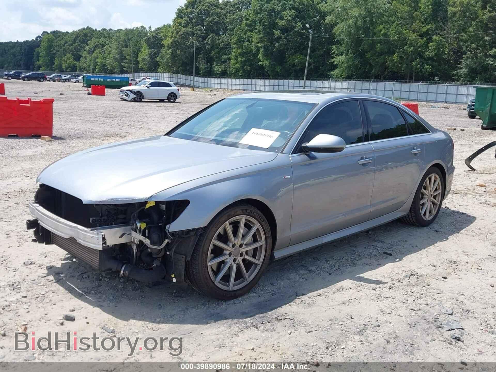 2017 AUDI A6 - VIN: WAUG8AFC3HN057951 - Фото 2