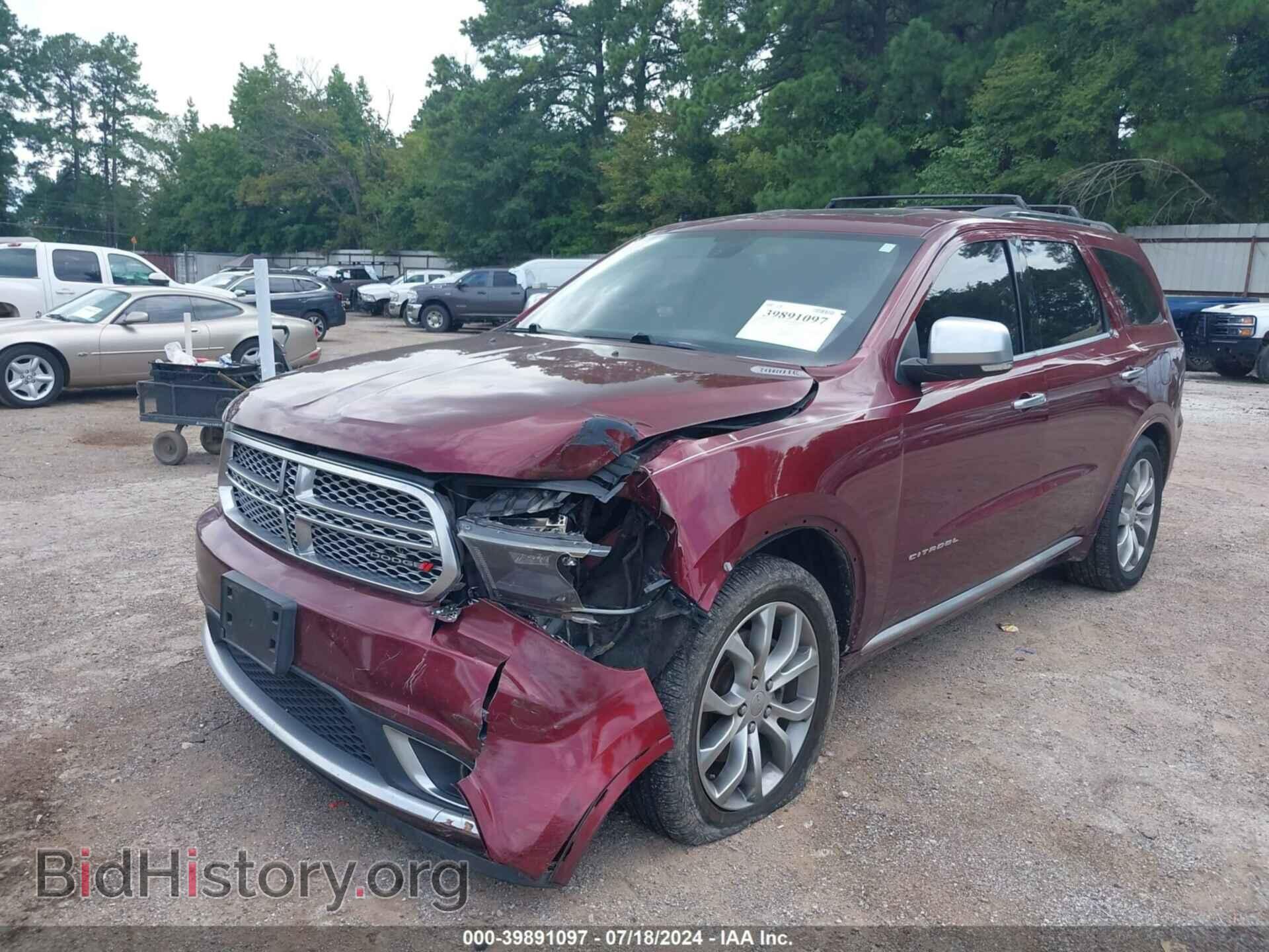 2016 DODGE DURANGO - VIN: 1C4RDHEG4GC396751 - Фото 2
