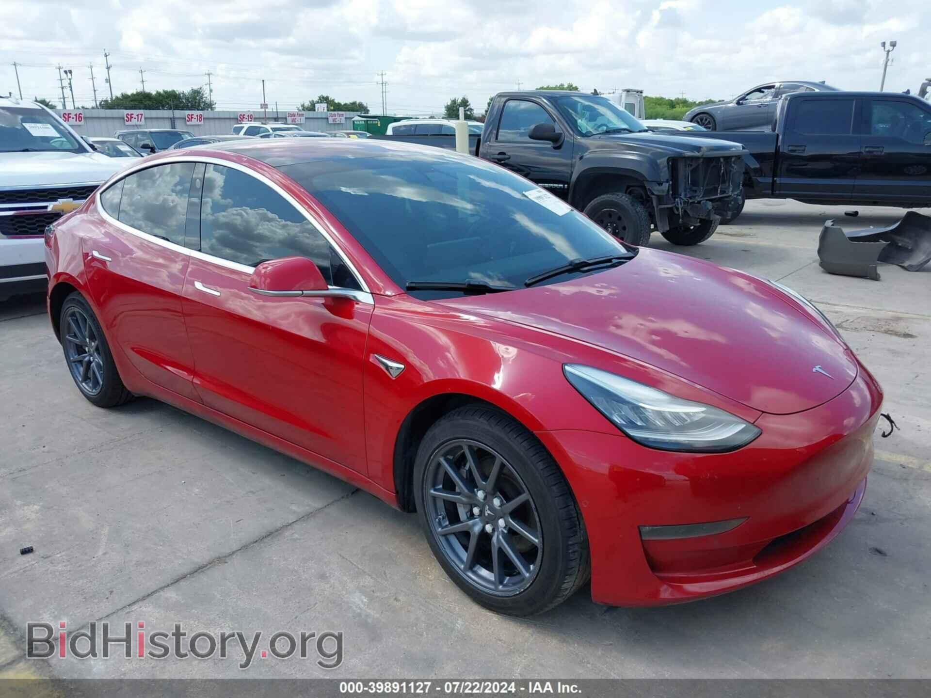 Photo 5YJ3E1EAXJF005439 - TESLA MODEL 3 2018