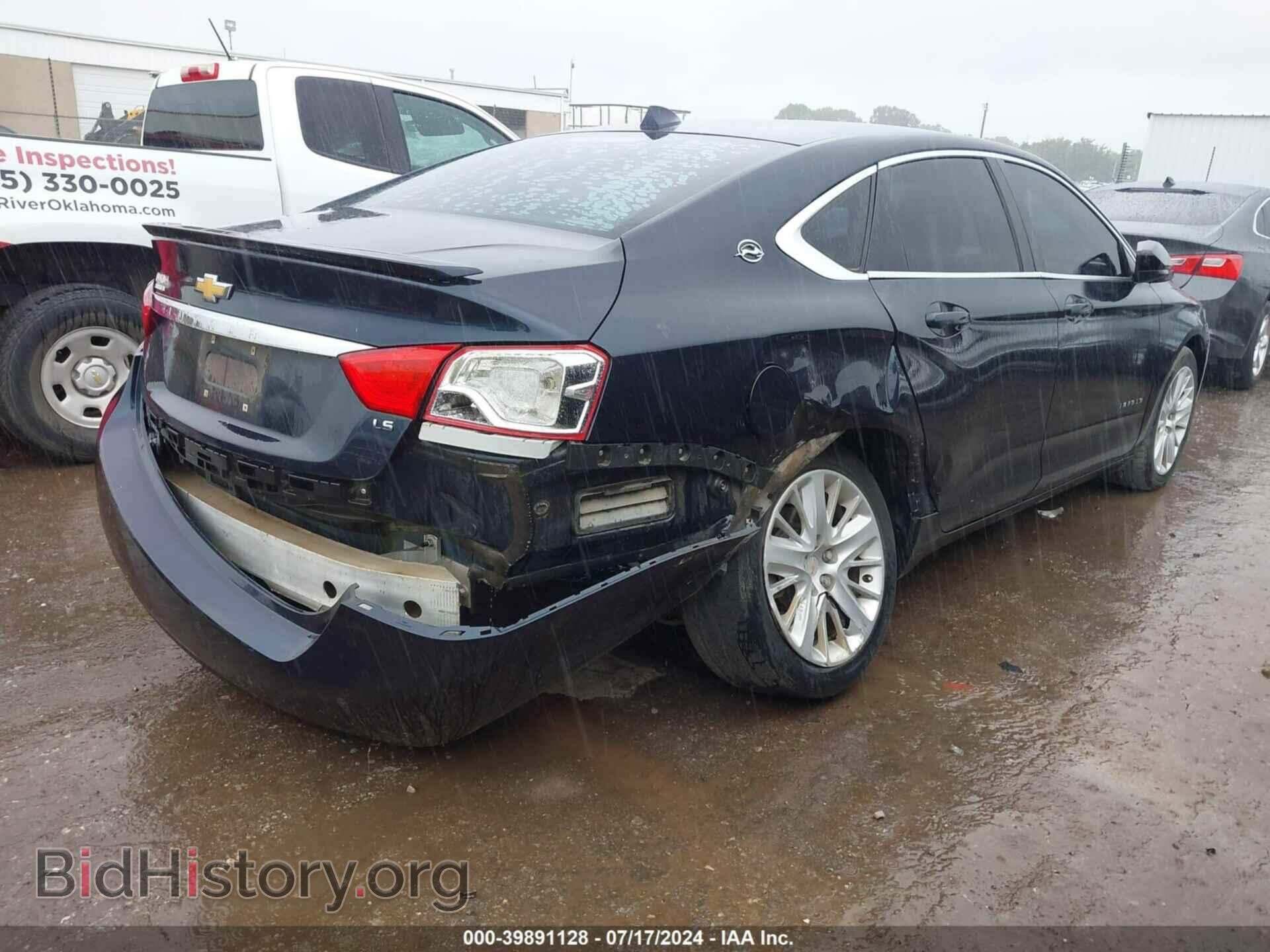 2014 CHEVROLET IMPALA - VIN: 2G11Y5SLXE9148213 - Фото 4