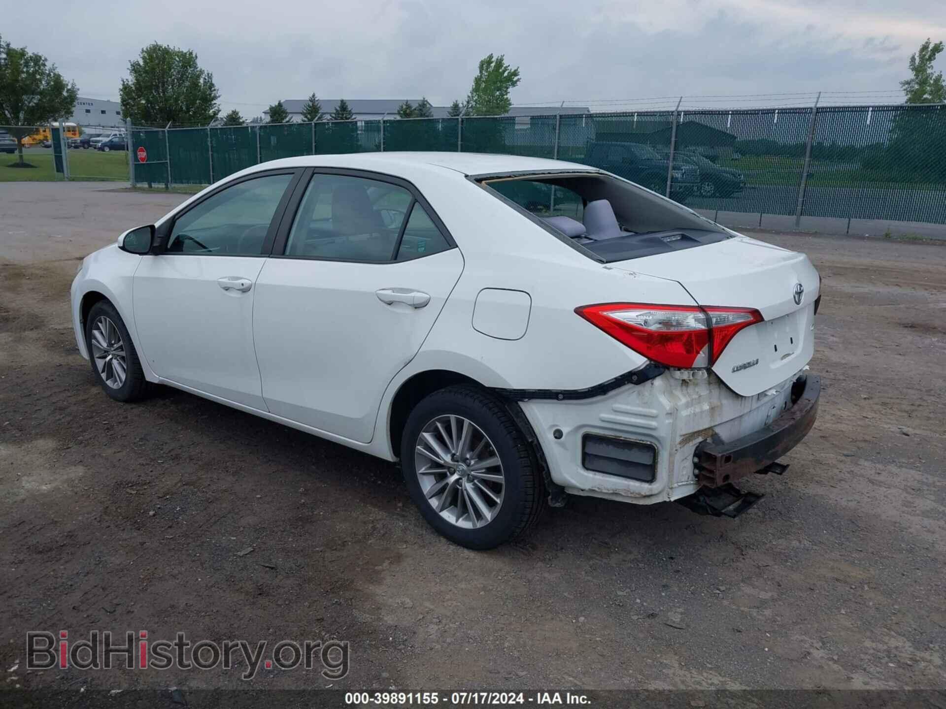 2014 TOYOTA COROLLA - VIN: 2T1BURHE4EC009833 - Фото 3