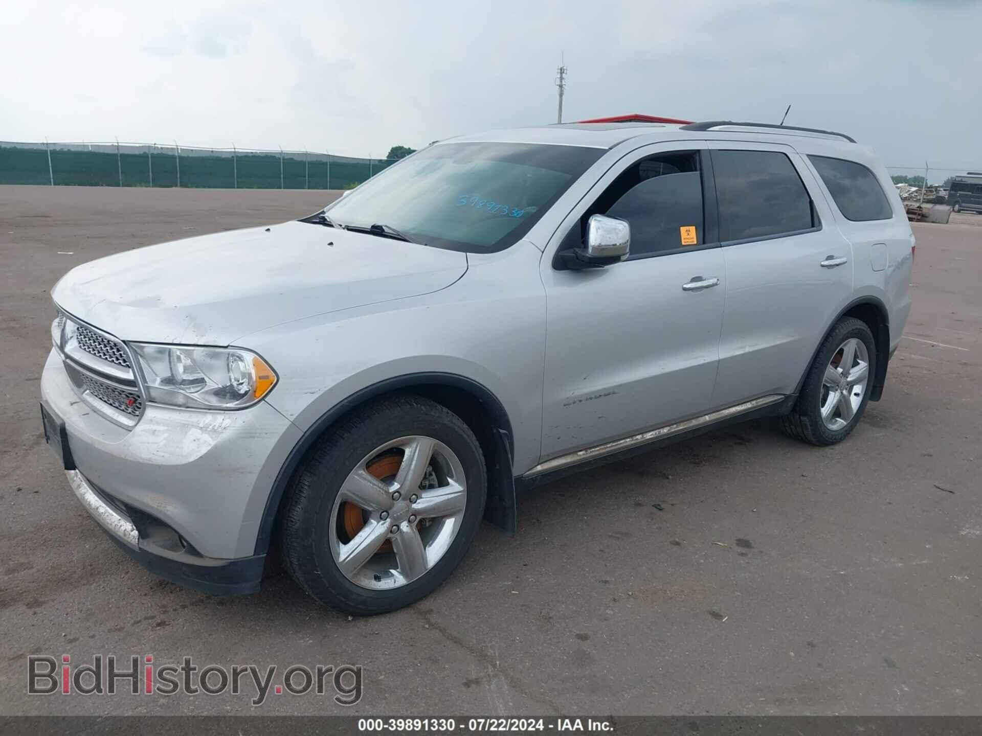 2013 DODGE DURANGO - VIN: 1C4SDJET8DC602462 - Photo 2