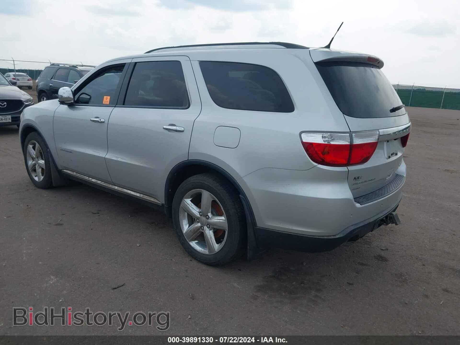 2013 DODGE DURANGO - VIN: 1C4SDJET8DC602462 - Photo 3