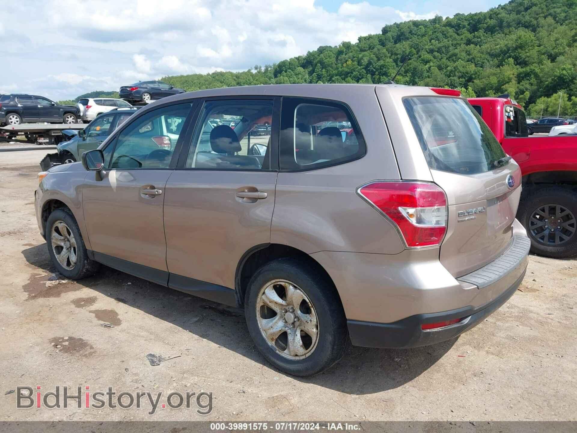 2014 SUBARU FORESTER - VIN: JF2SJAAC6EH417721 - Фото 3