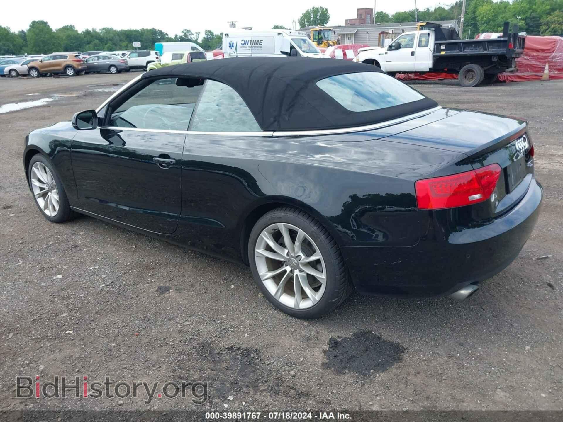 2013 AUDI A5 - VIN: WAULFAFH0DN000875 - Фото 3