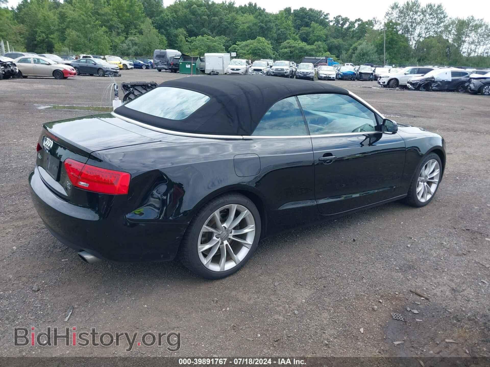 2013 AUDI A5 - VIN: WAULFAFH0DN000875 - Фото 4