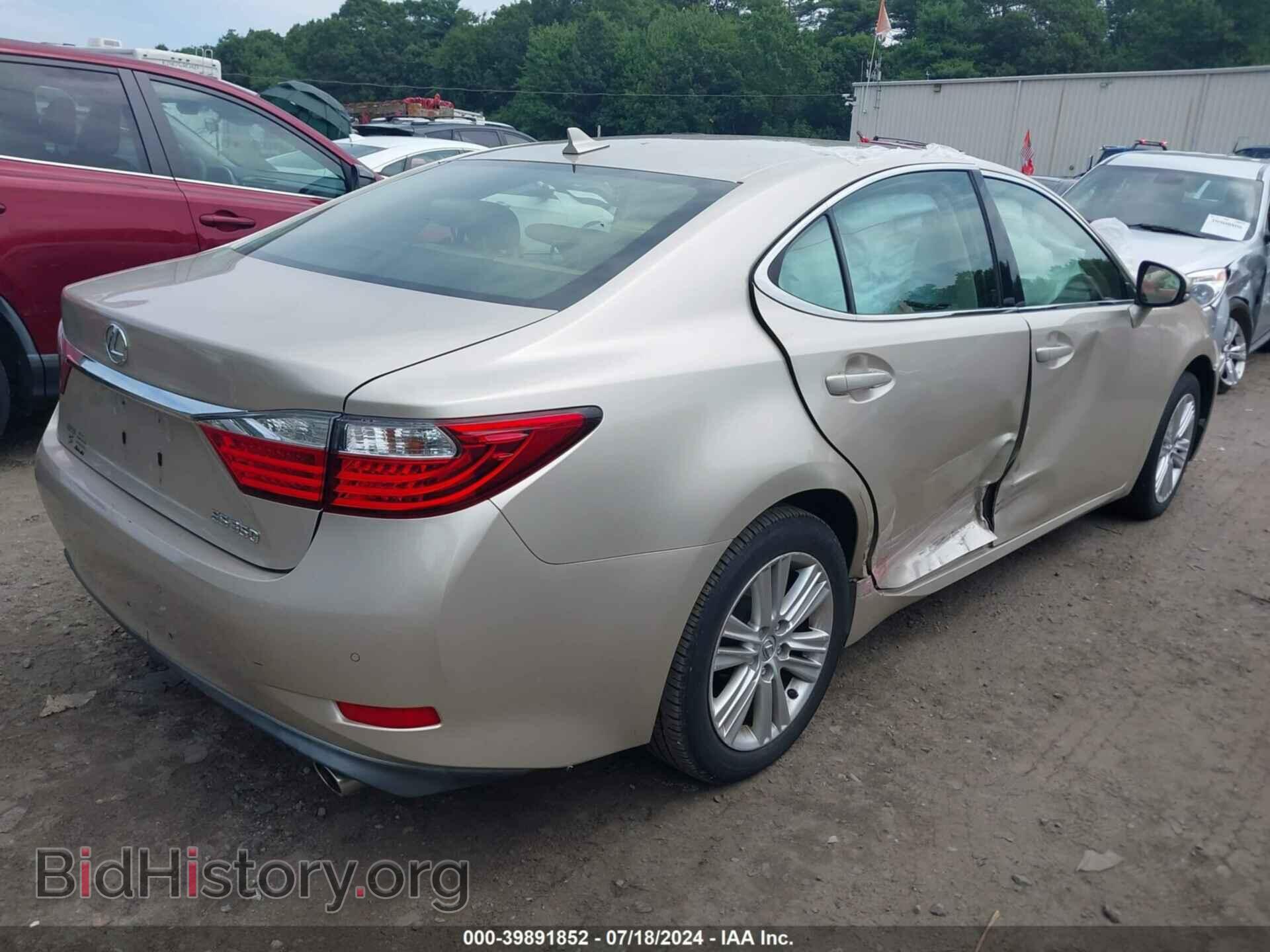 2013 LEXUS ES 350 - VIN: JTHBK1GG8D2025751 - Фото 4