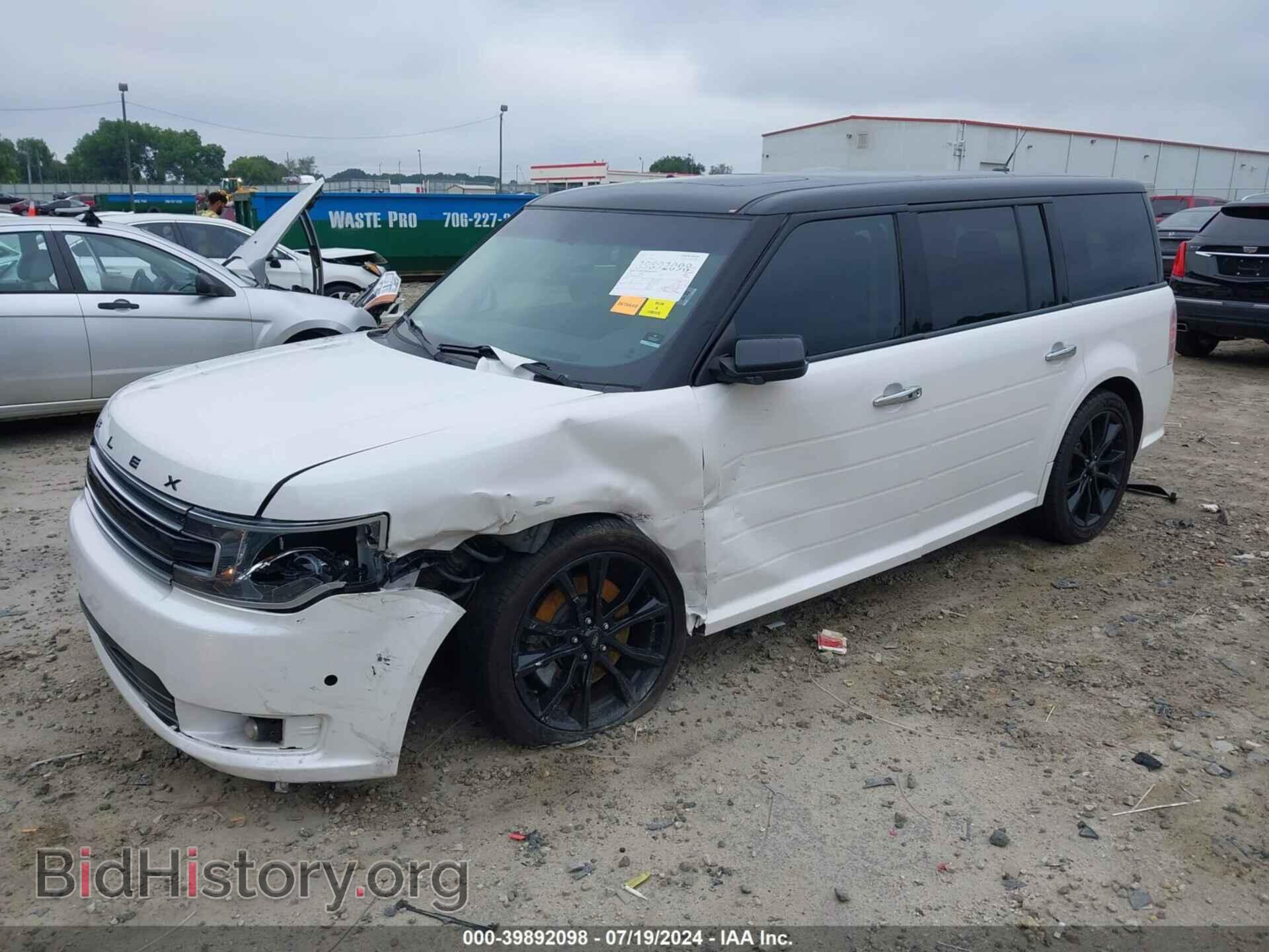 2018 FORD FLEX - VIN: 2FMGK5D84JBA07552 - Фото 2