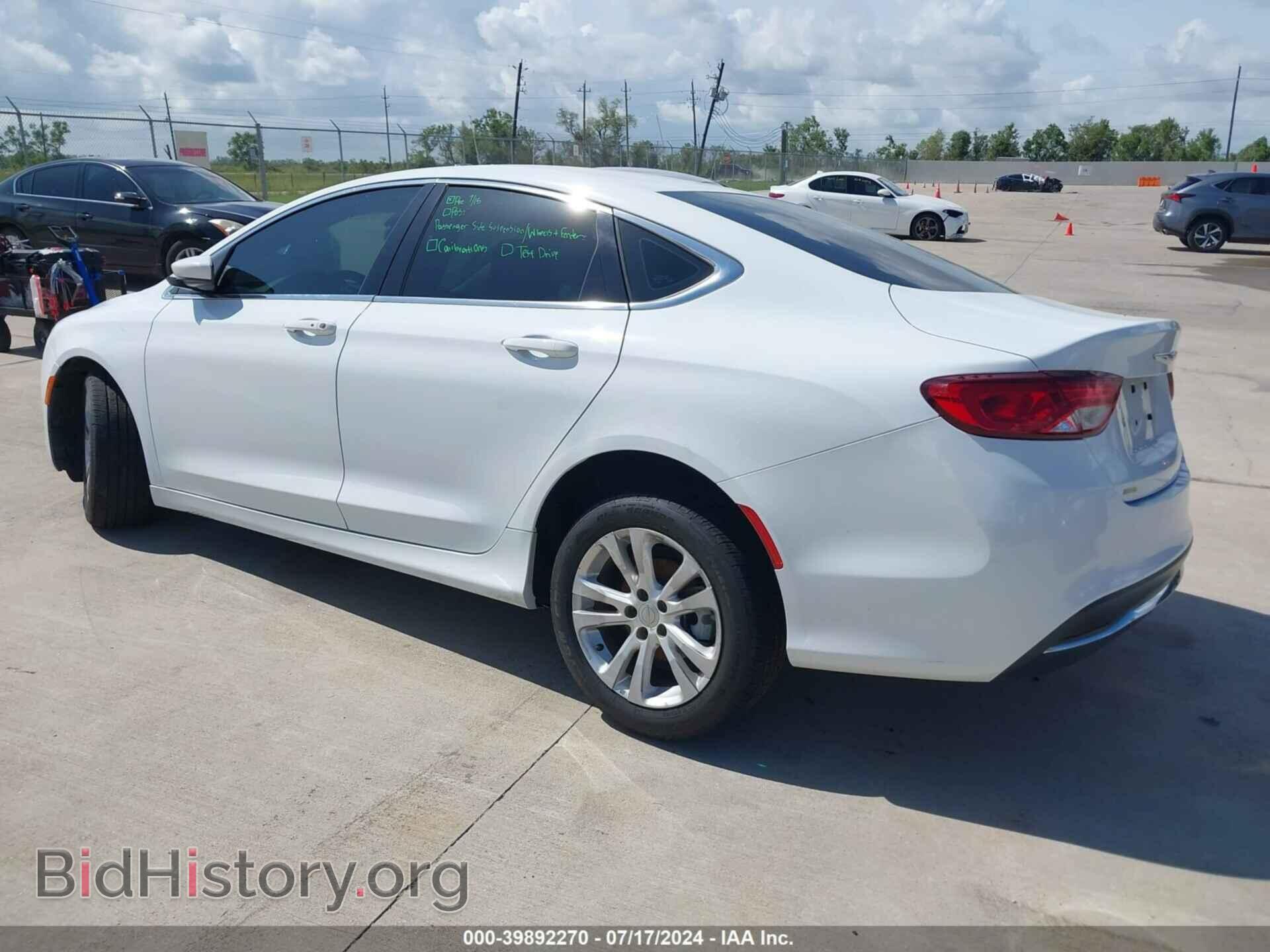2015 CHRYSLER 200 - VIN: 1C3CCCAB0FN757695 - Фото 3
