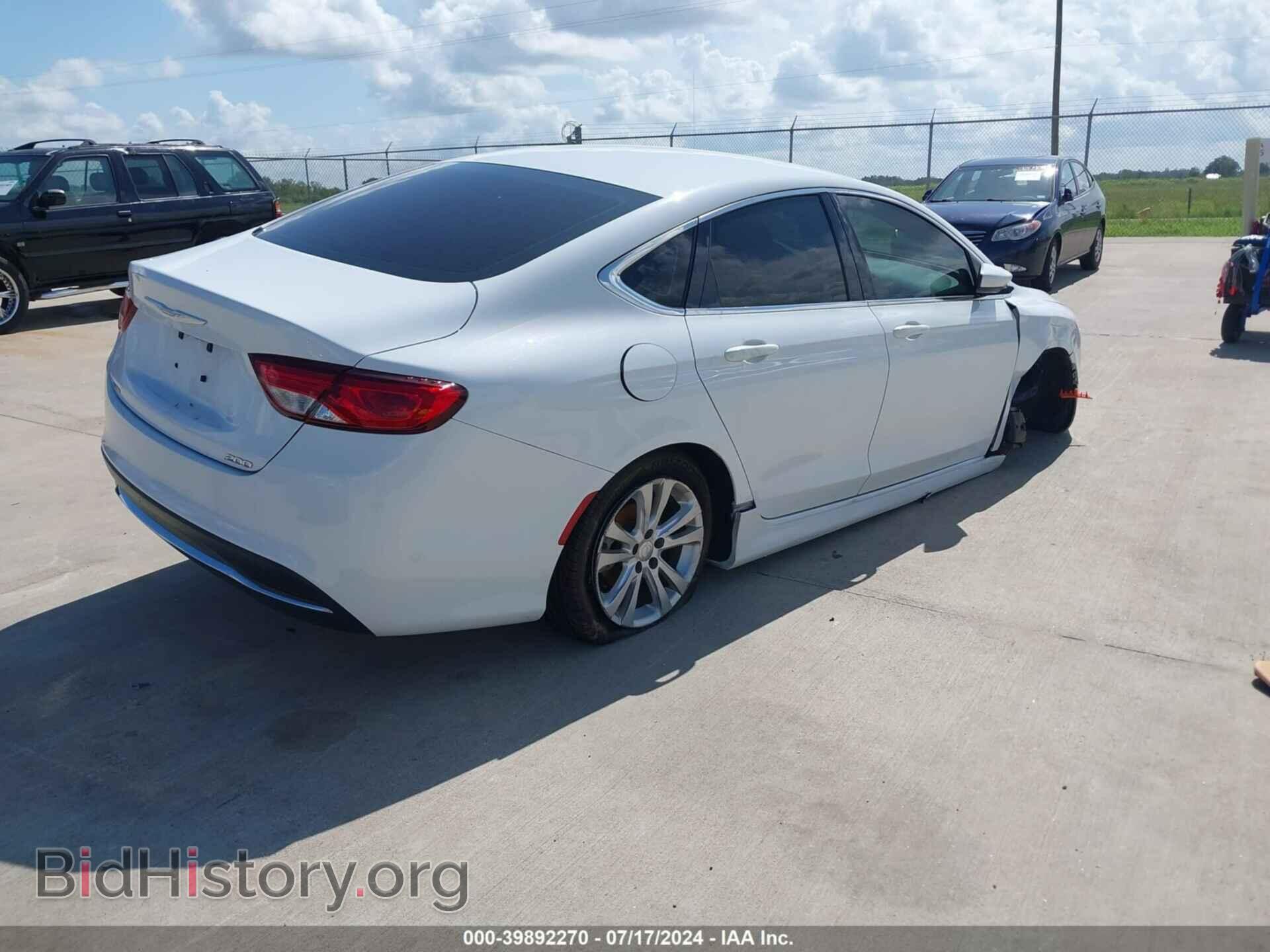 2015 CHRYSLER 200 - VIN: 1C3CCCAB0FN757695 - Фото 4