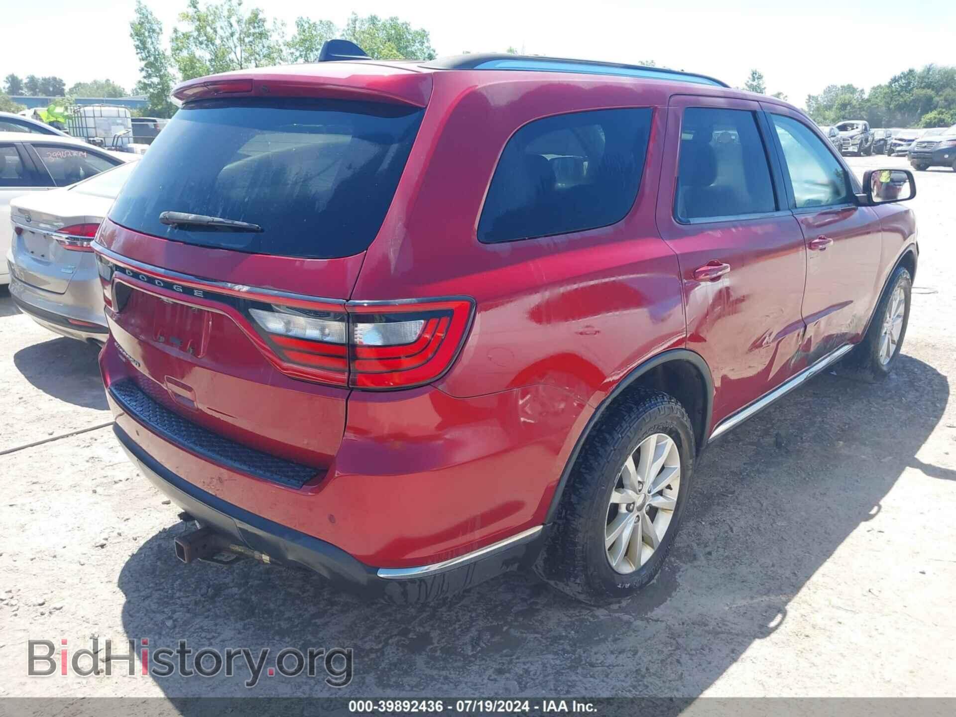 2014 DODGE DURANGO - VIN: 1C4RDJAG5EC539670 - Фото 4
