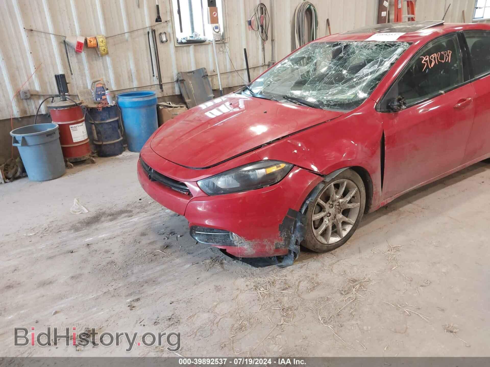 2013 DODGE DART - VIN: 1C3CDFBA3DD345682 - Фото 2