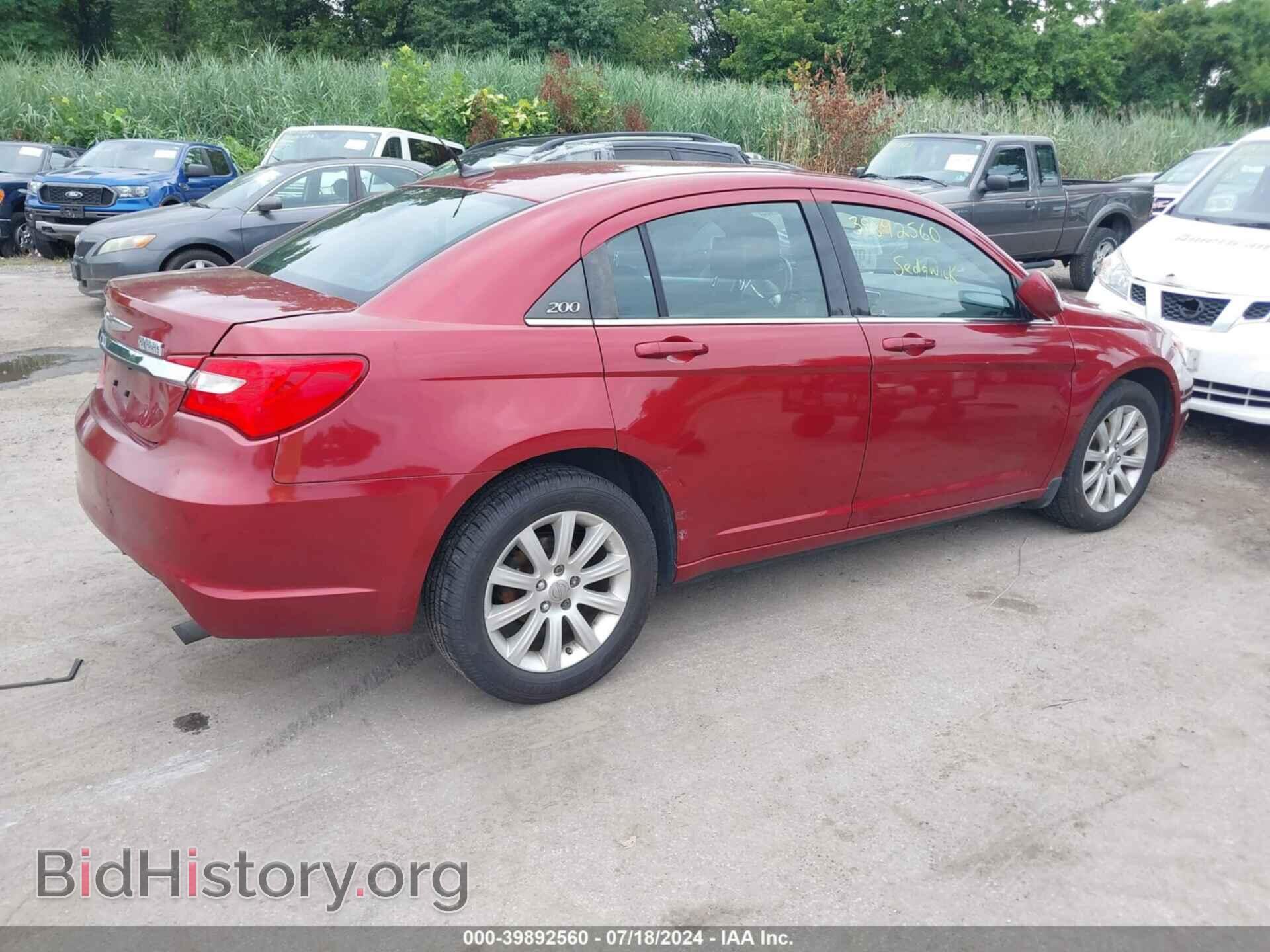 2013 CHRYSLER 200 - VIN: 1C3CCBBBXDN603114 - Фото 4