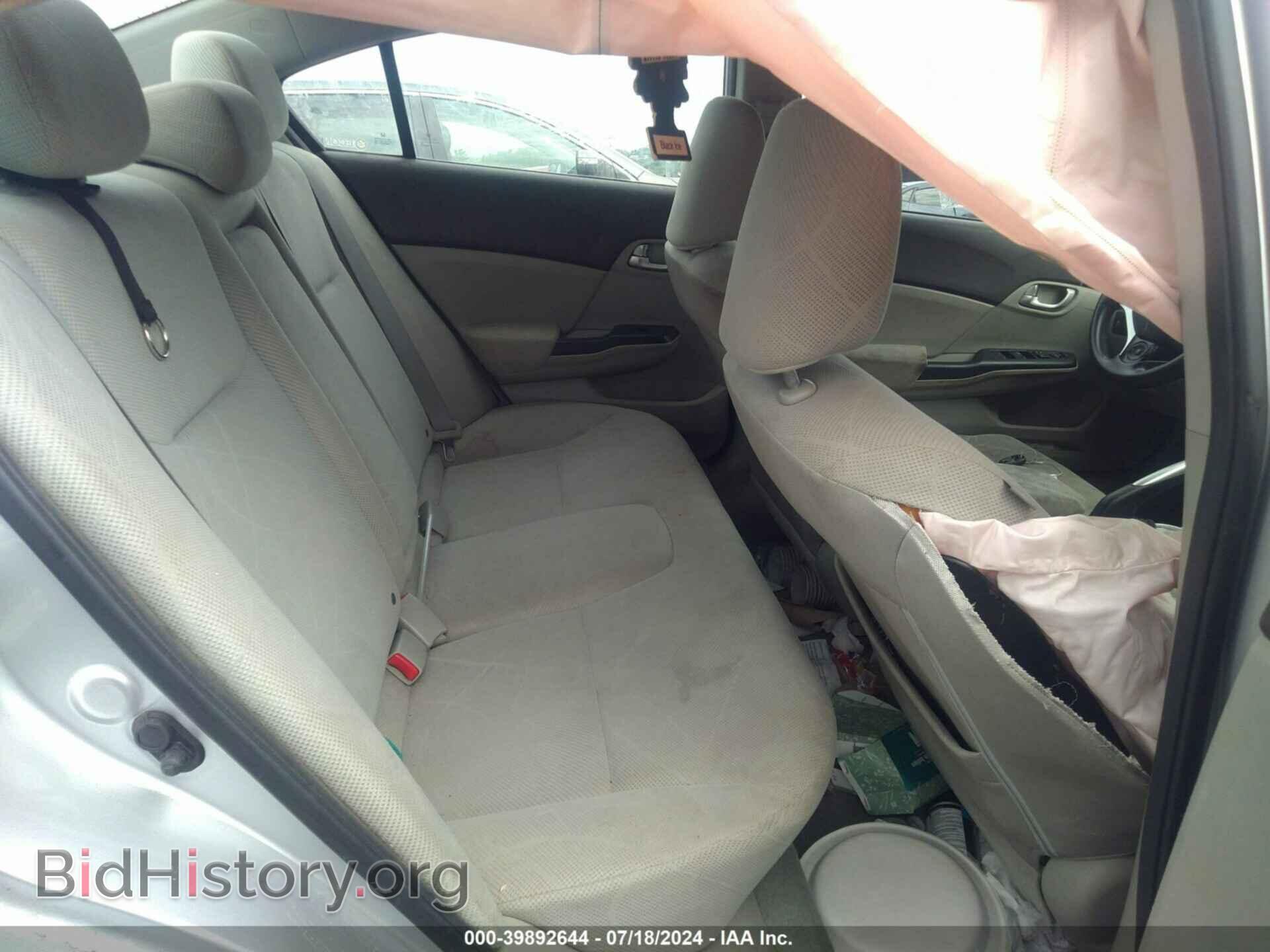2012 HONDA CIVIC - VIN: 19XFB2F87CE303687 - Photo 8