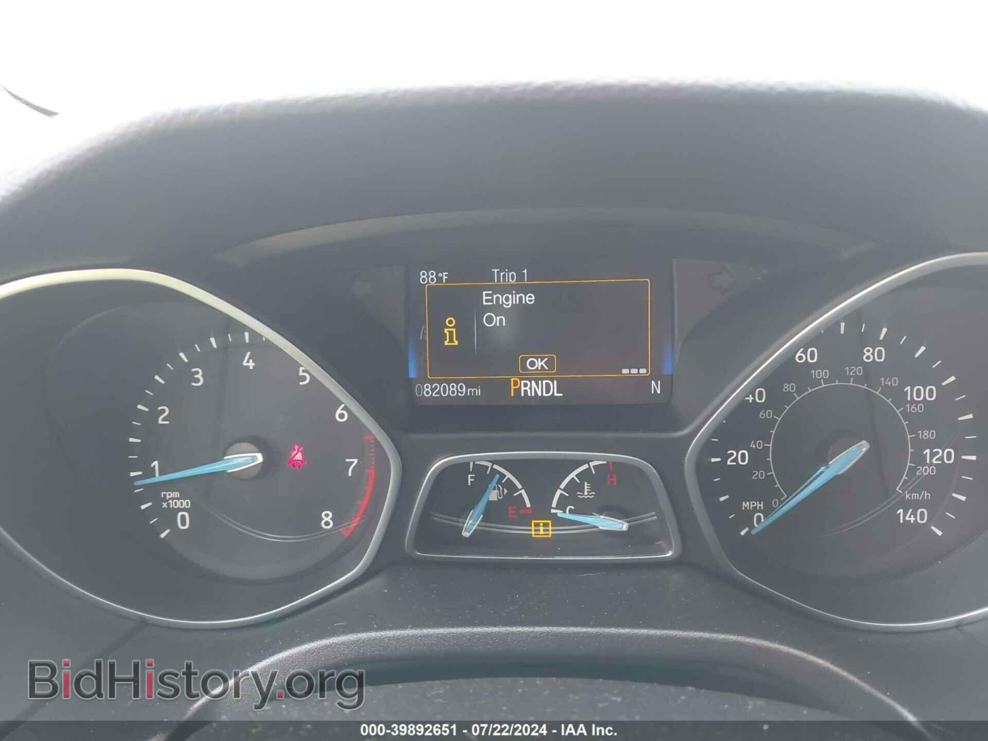 2017 FORD FOCUS - VIN: 1FADP3F29HL209633 - Фото 7