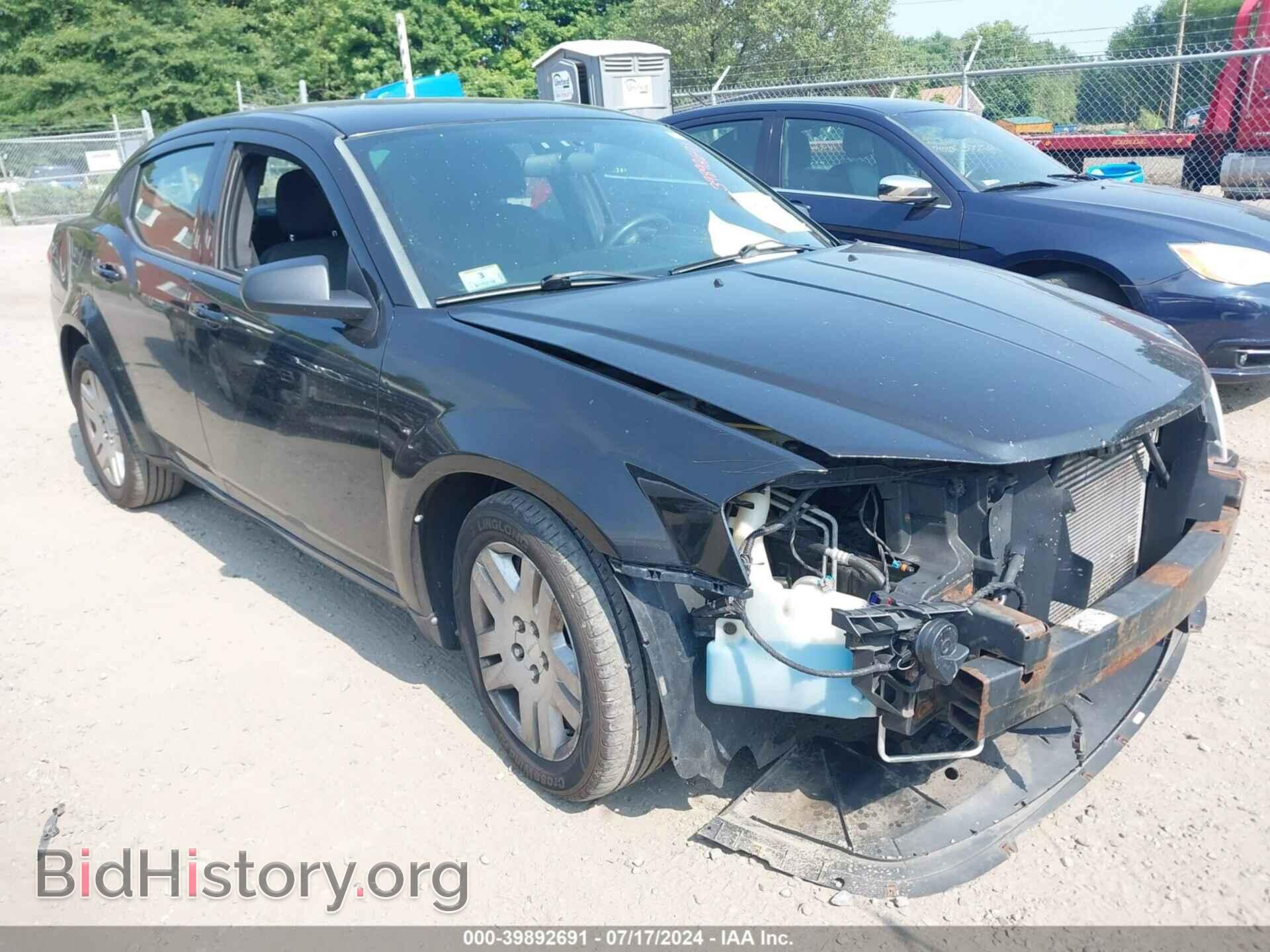 Фотография 1C3CDZAB5CN147111 - DODGE AVENGER 2012