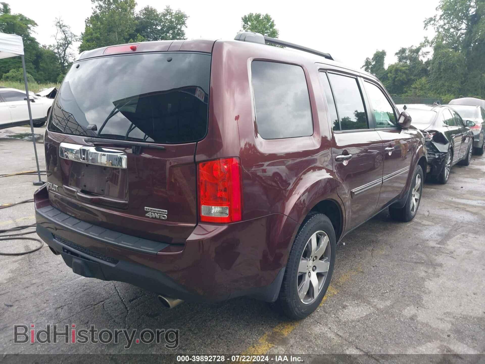 2013 HONDA PILOT - VIN: 5FNYF4H92DB066231 - Фото 4
