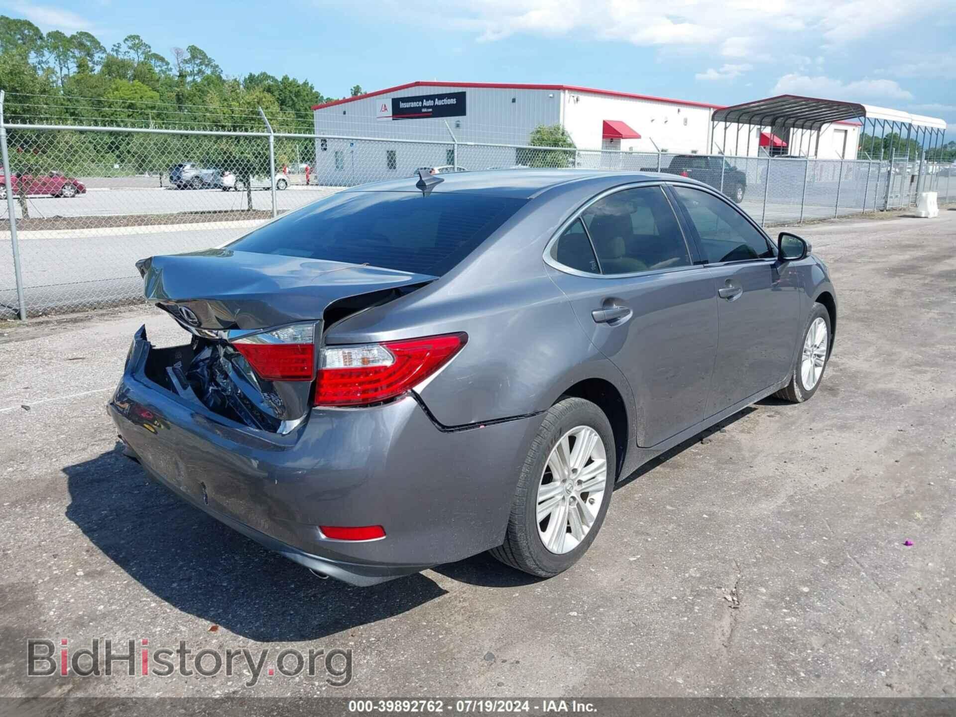 2014 LEXUS ES 350 - VIN: JTHBK1GG2E2087129 - Фото 4