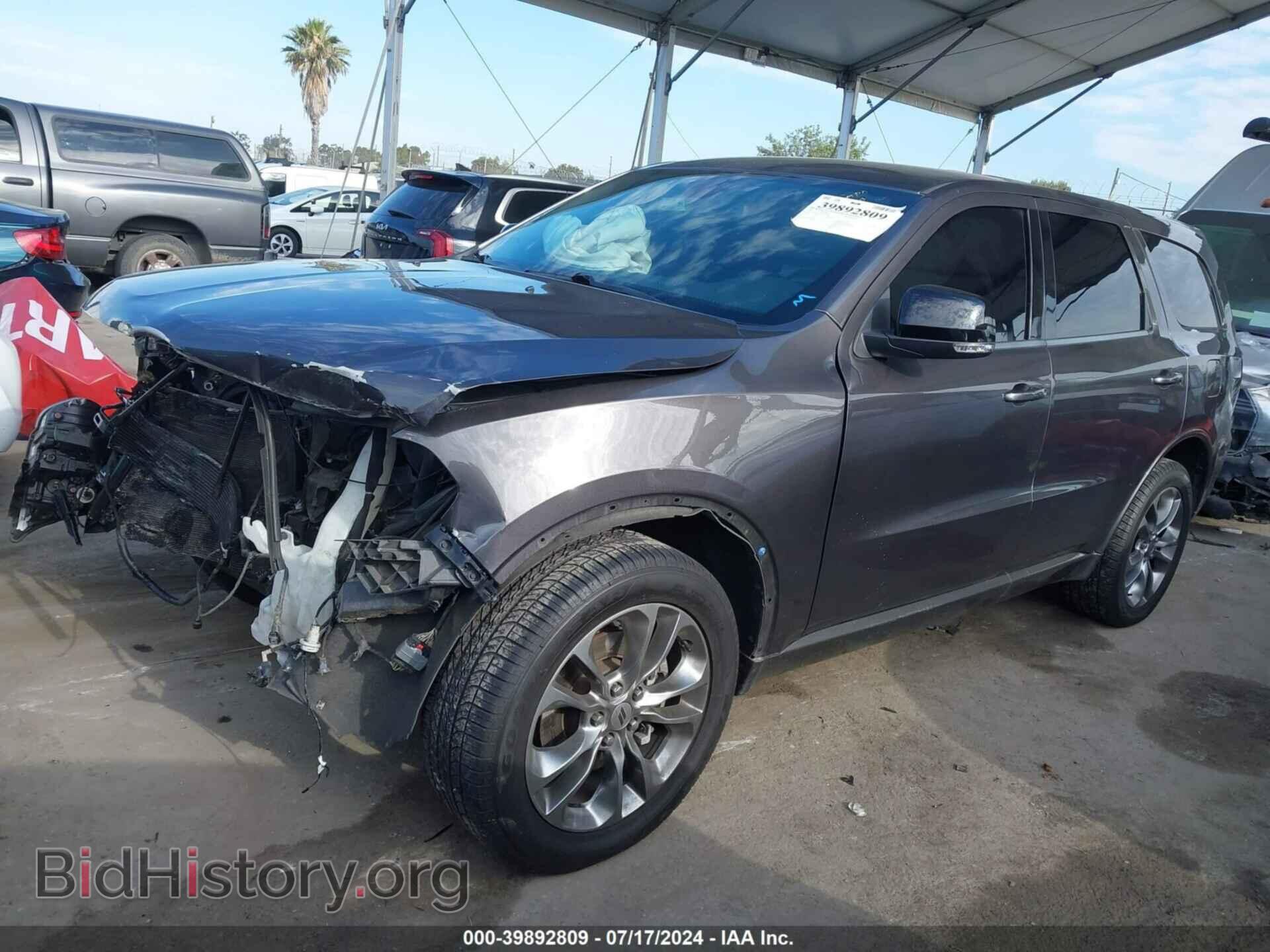 2021 DODGE DURANGO - VIN: 1C4RDJDG5MC631789 - Фото 2